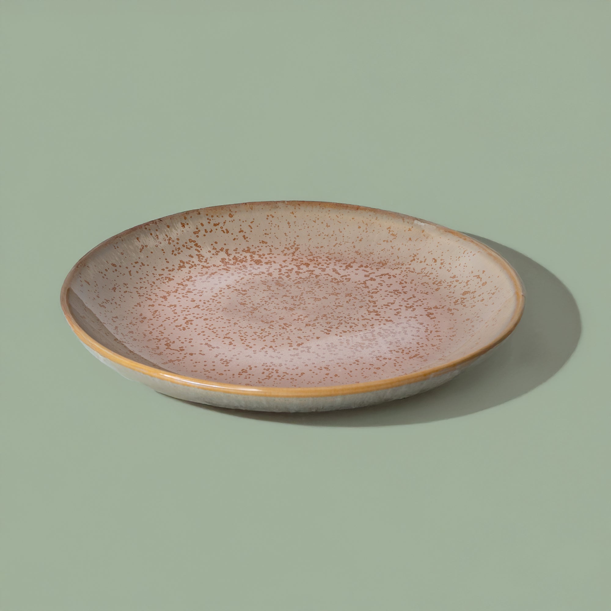 Pottery For The Planet Dinner Plate Rainforest Jasper