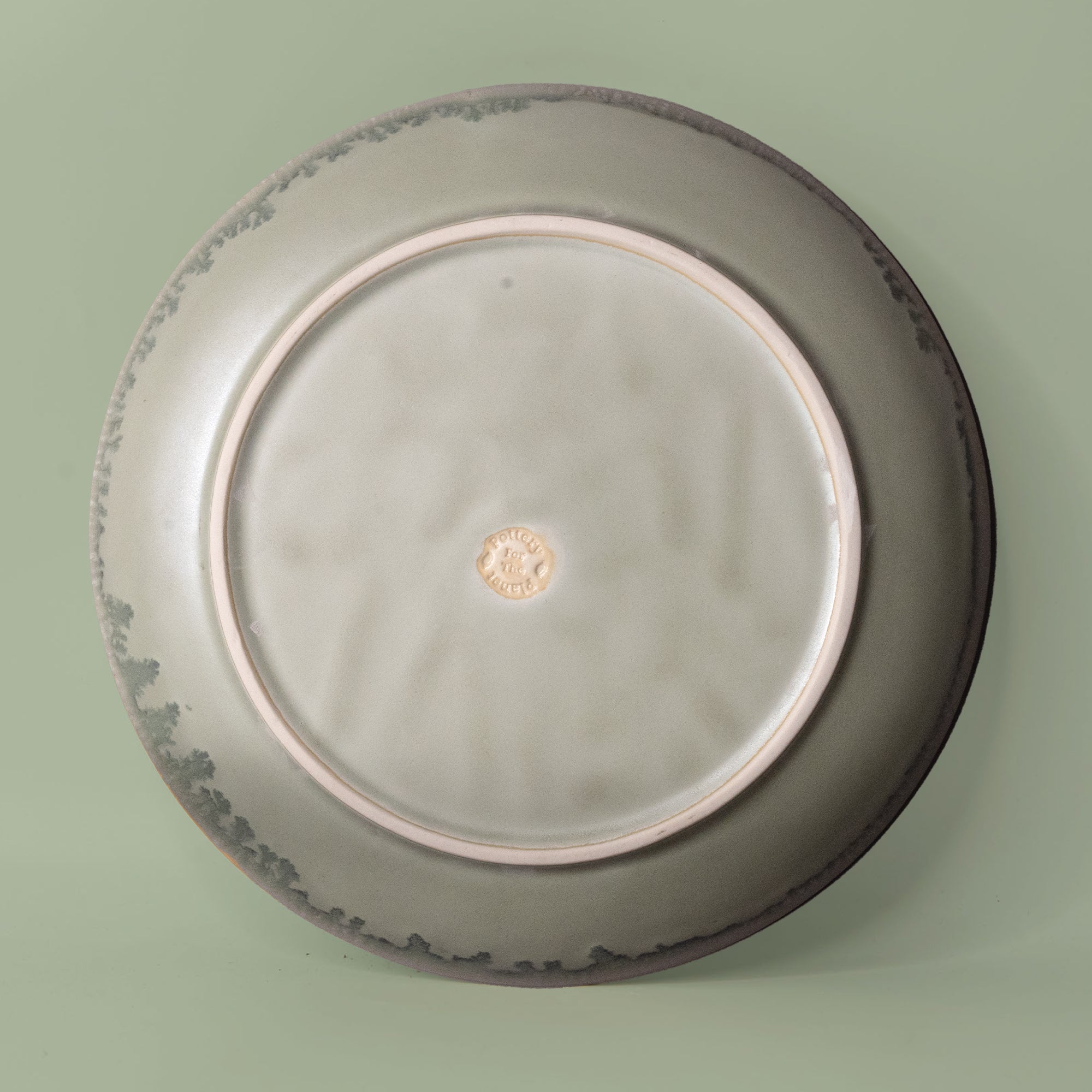 Pottery For The Planet Dinner Plate Rainforest Jasper