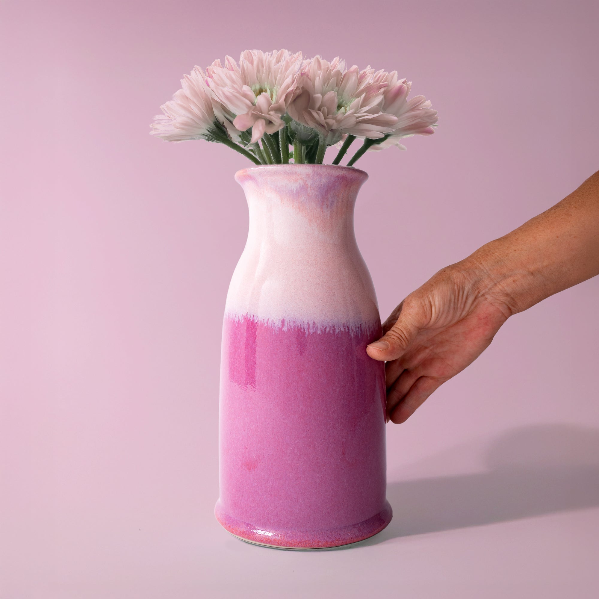 Milk Bottle Vase