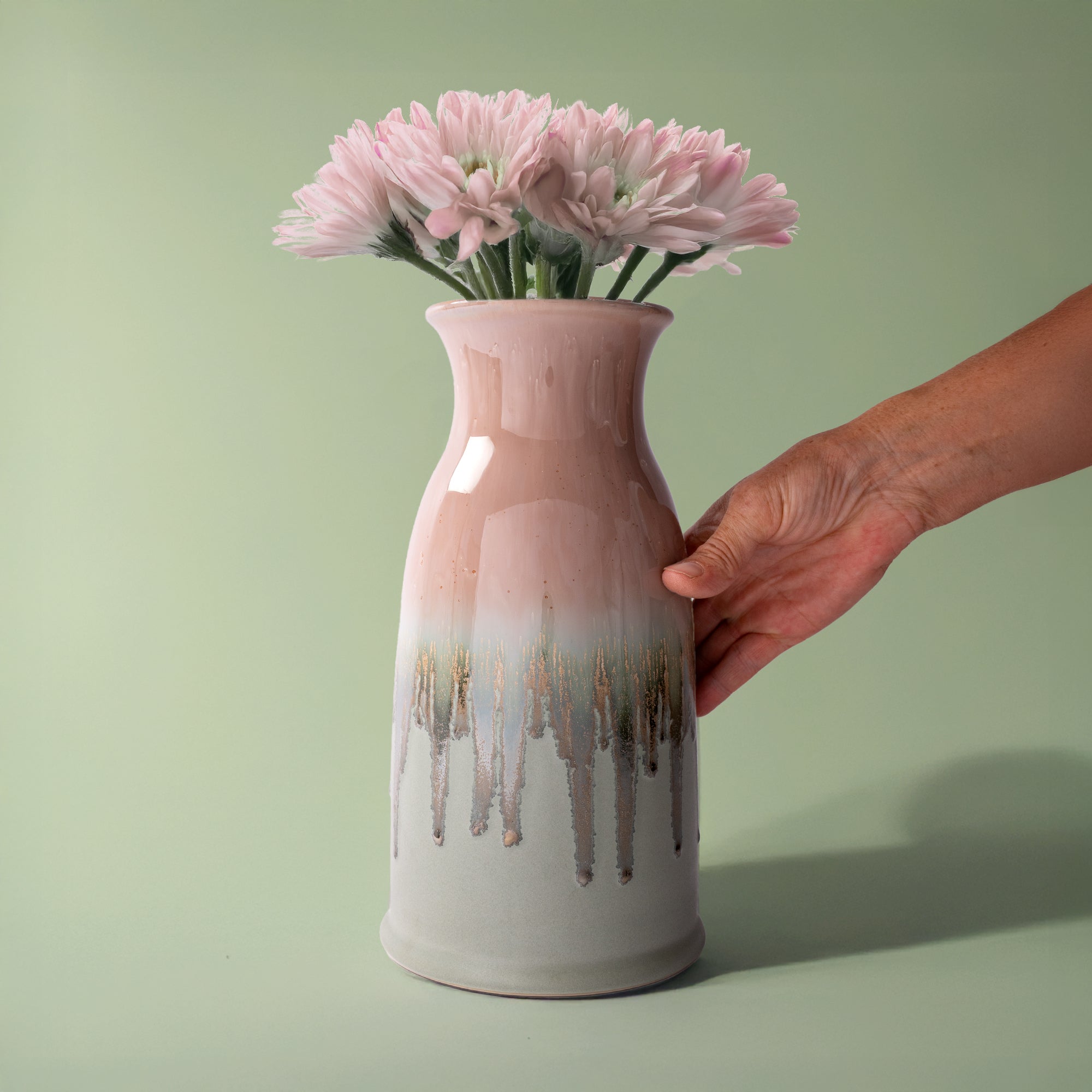 Milk Bottle Vase
