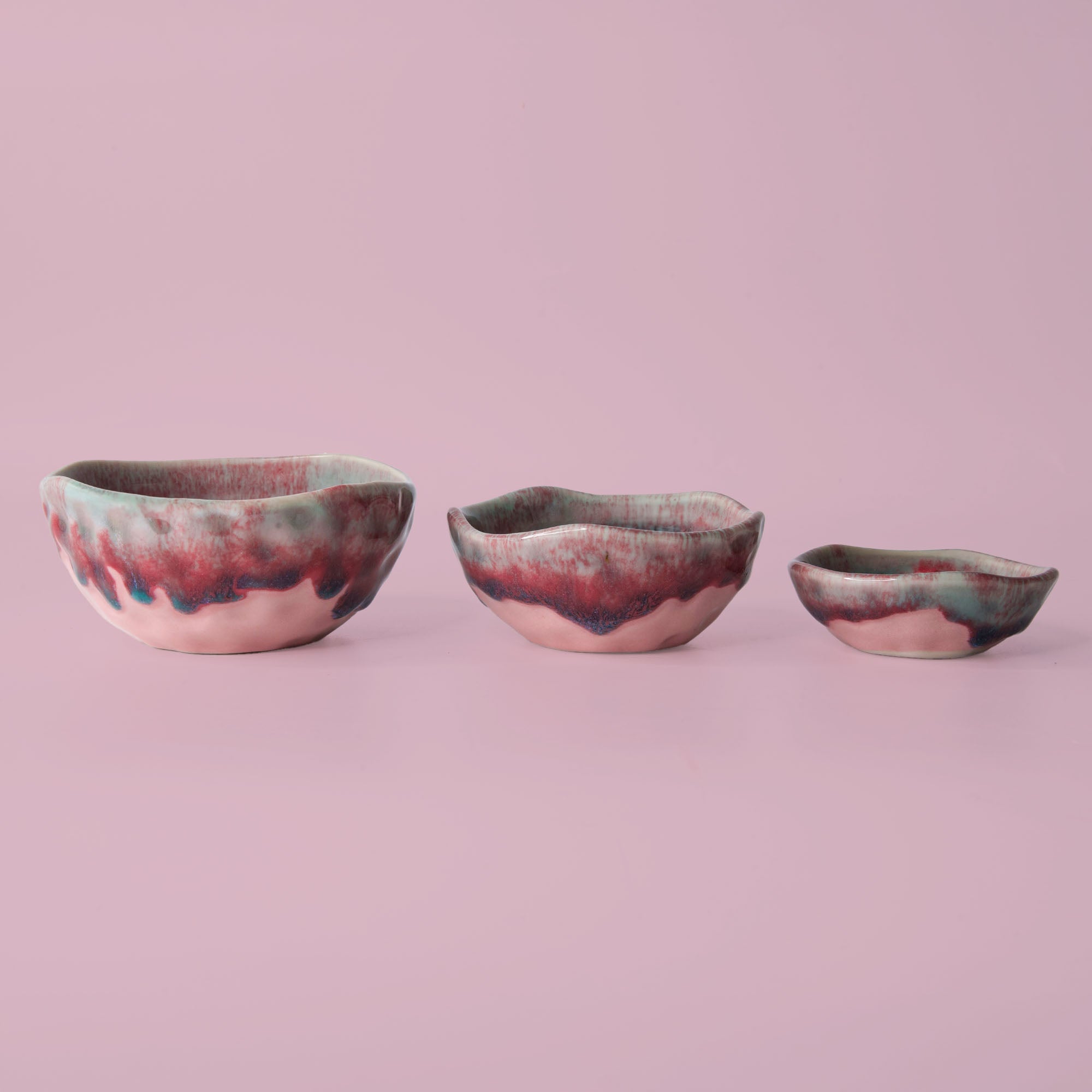 Pink Flamingo Nesting Set