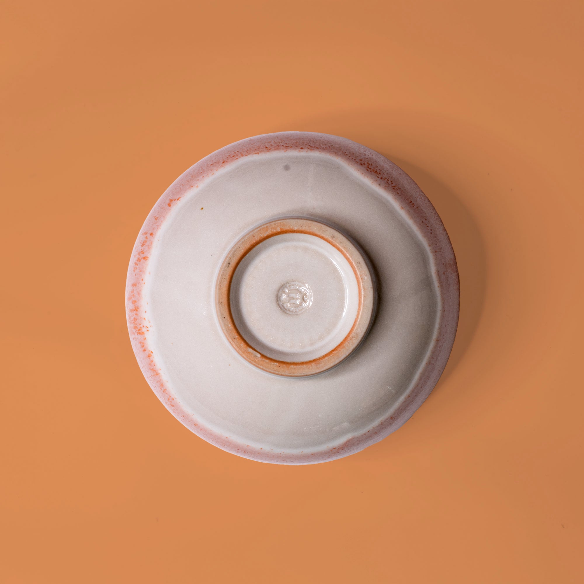 Pottery For The Planet Noodle Bowl Desert Sand Carved