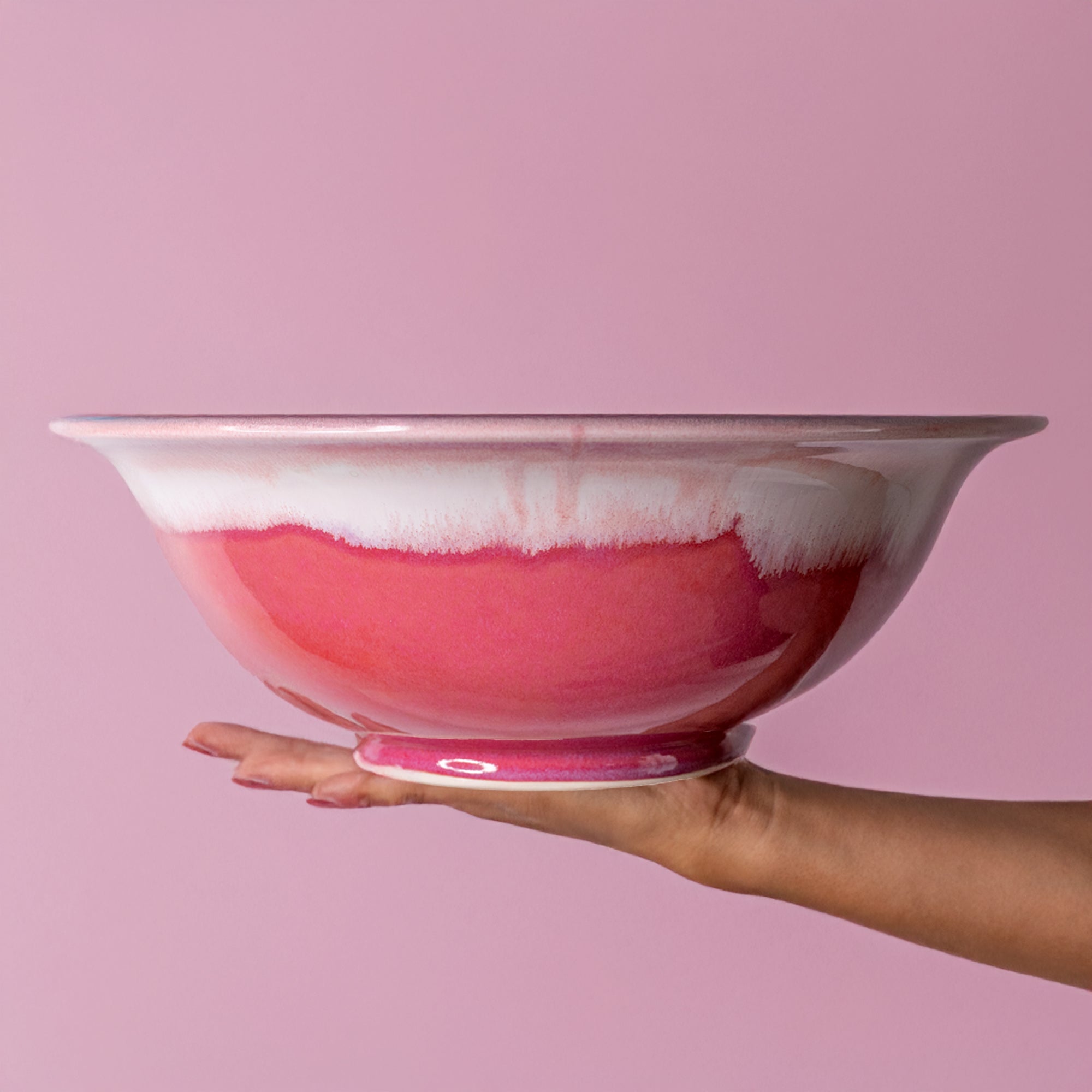 Potter For The Planet Salad Bowl Raspberry Beret