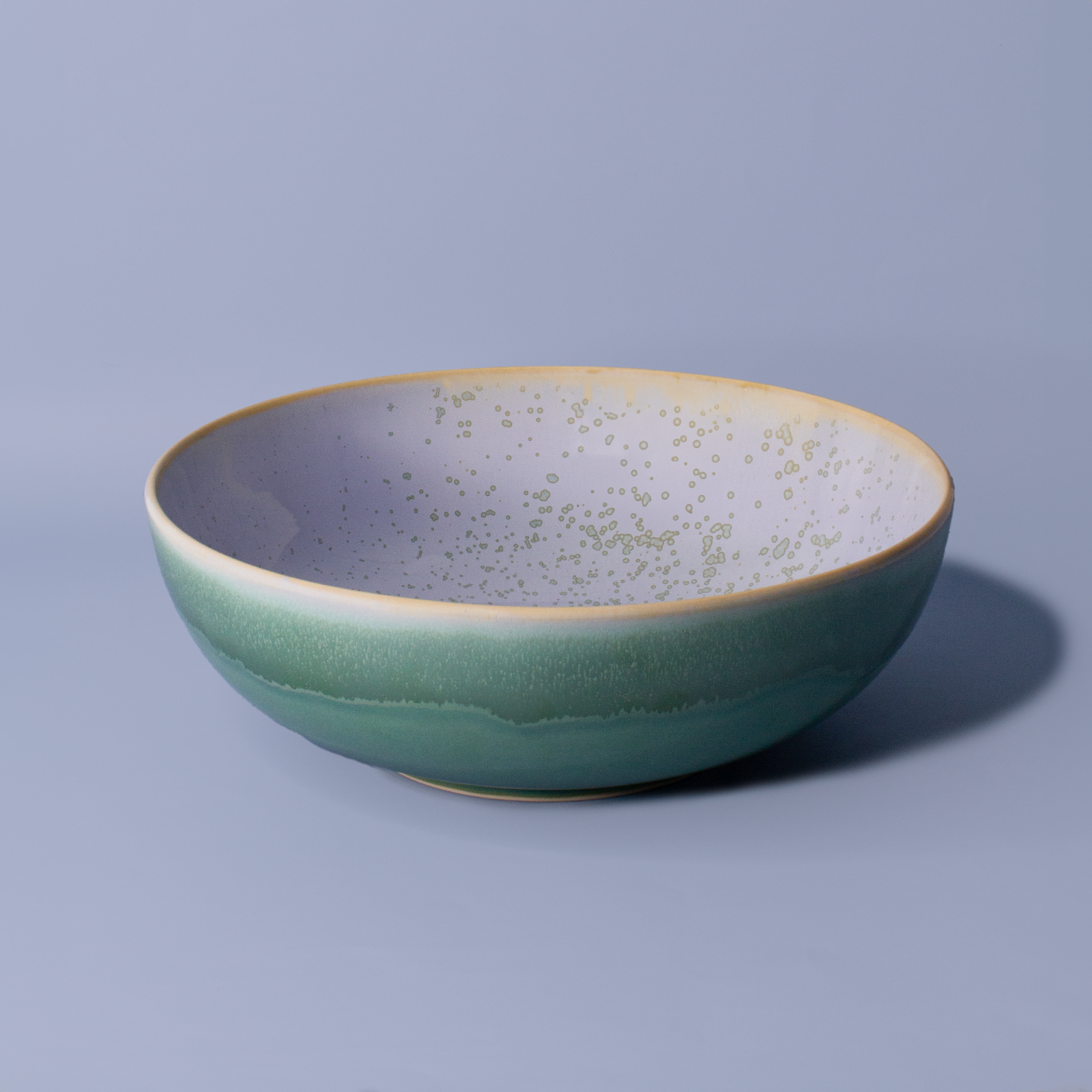 Potter For The Planet Salad Bowl Ocean Jasper