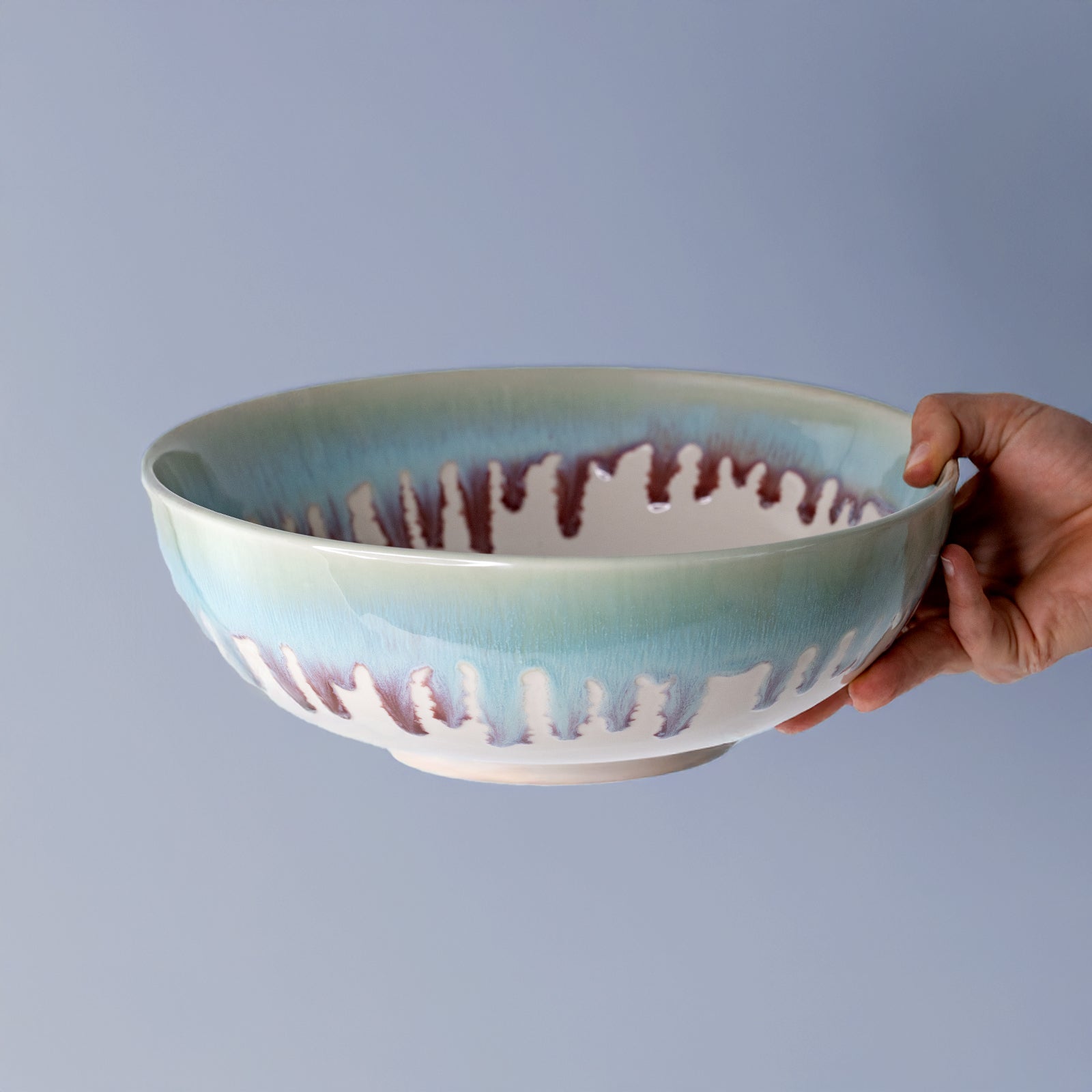 Pottery For The Planet Salad Bowl Angelic