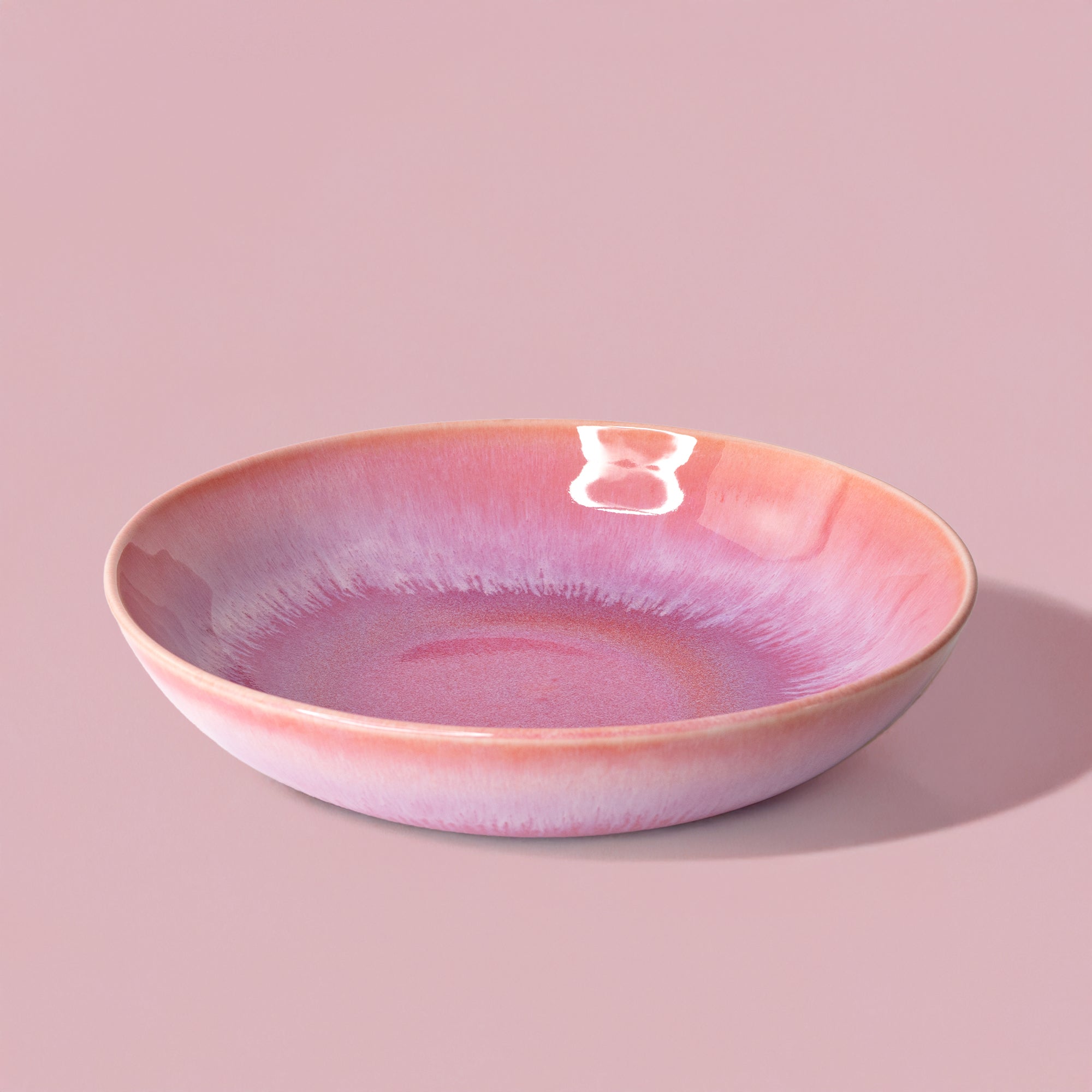 Pottery For The Planet Serving Bowl Raspberry Beret