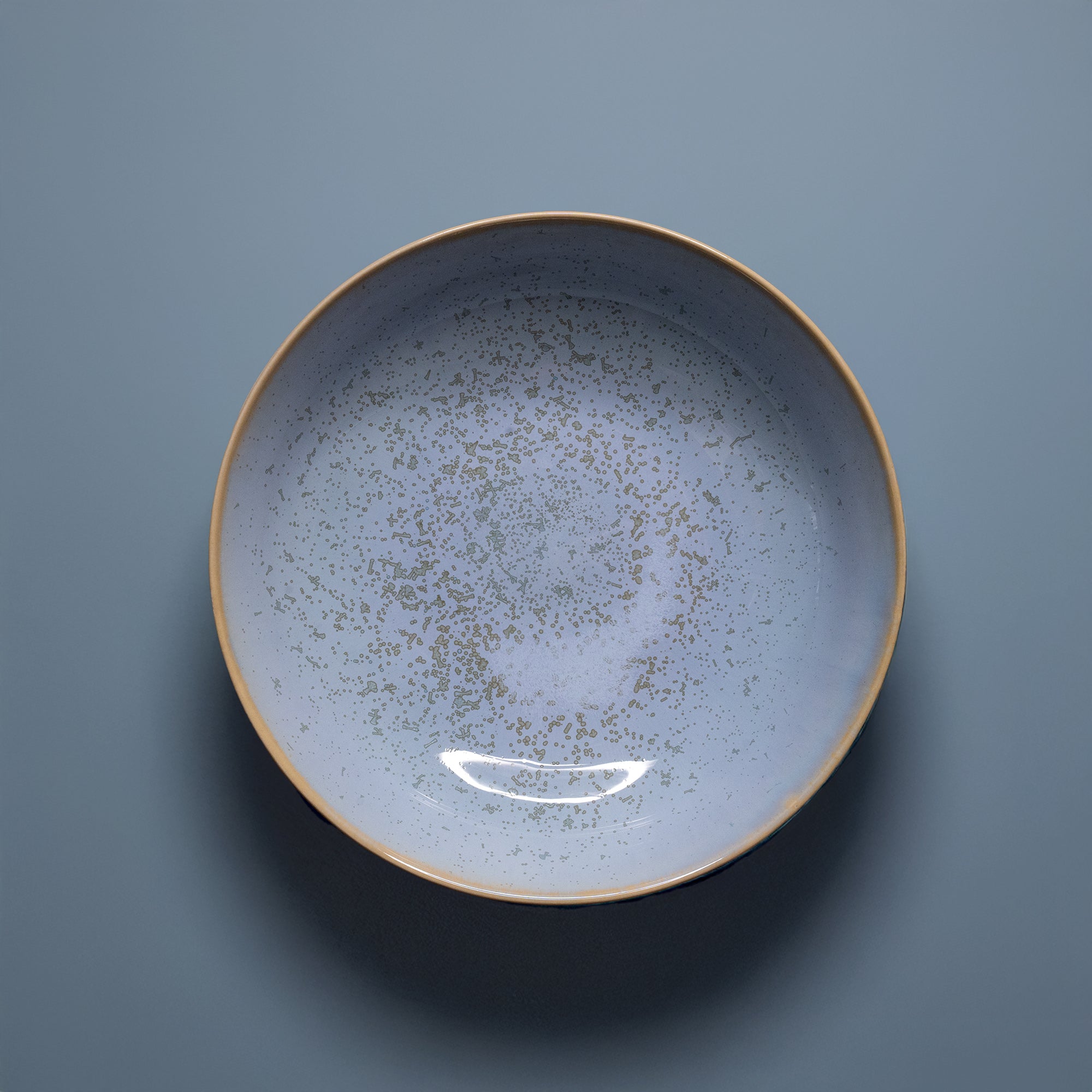 Pottery For The Planet Serving Bowl Ocean Jasper