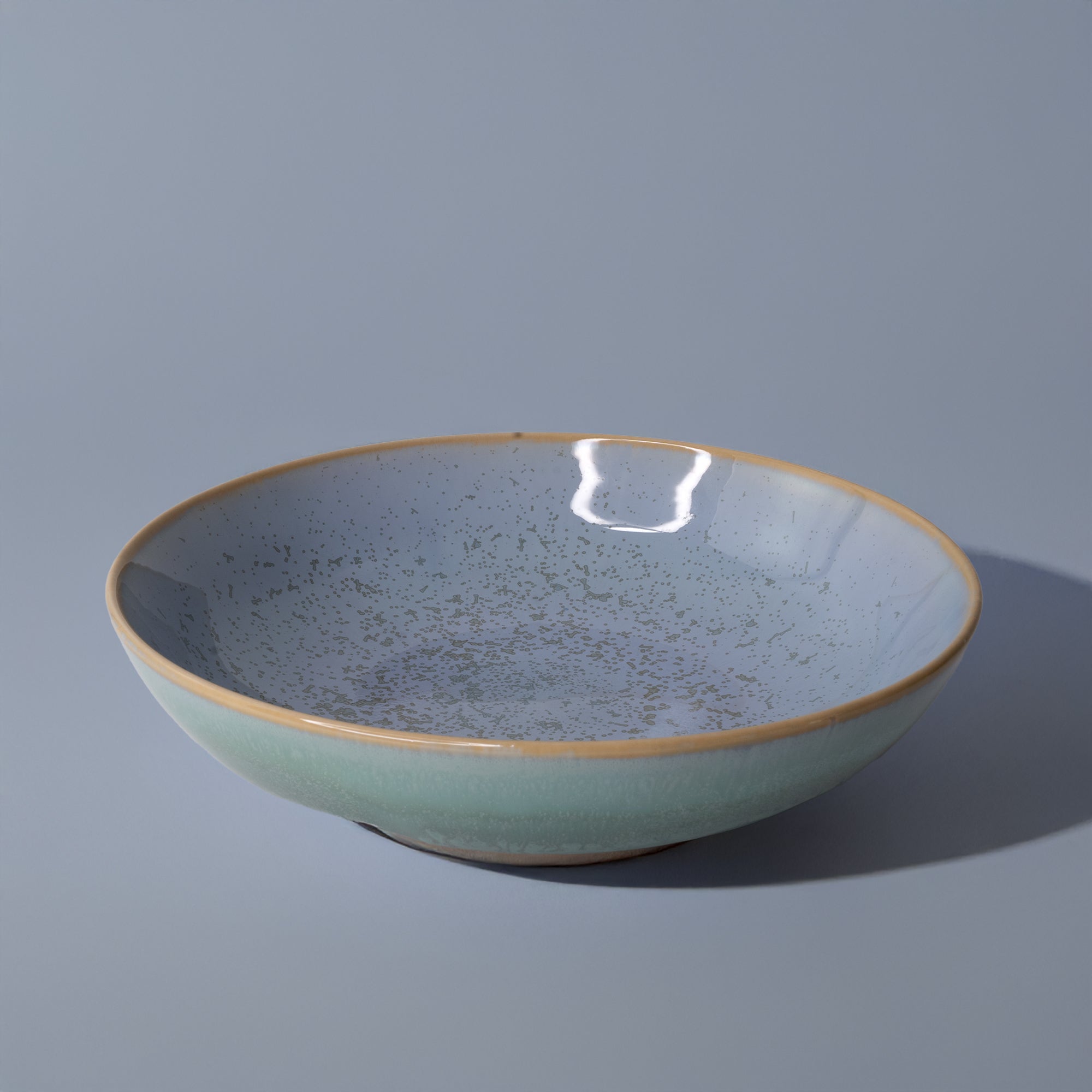 Pottery For The Planet Serving Bowl Ocean Jasper