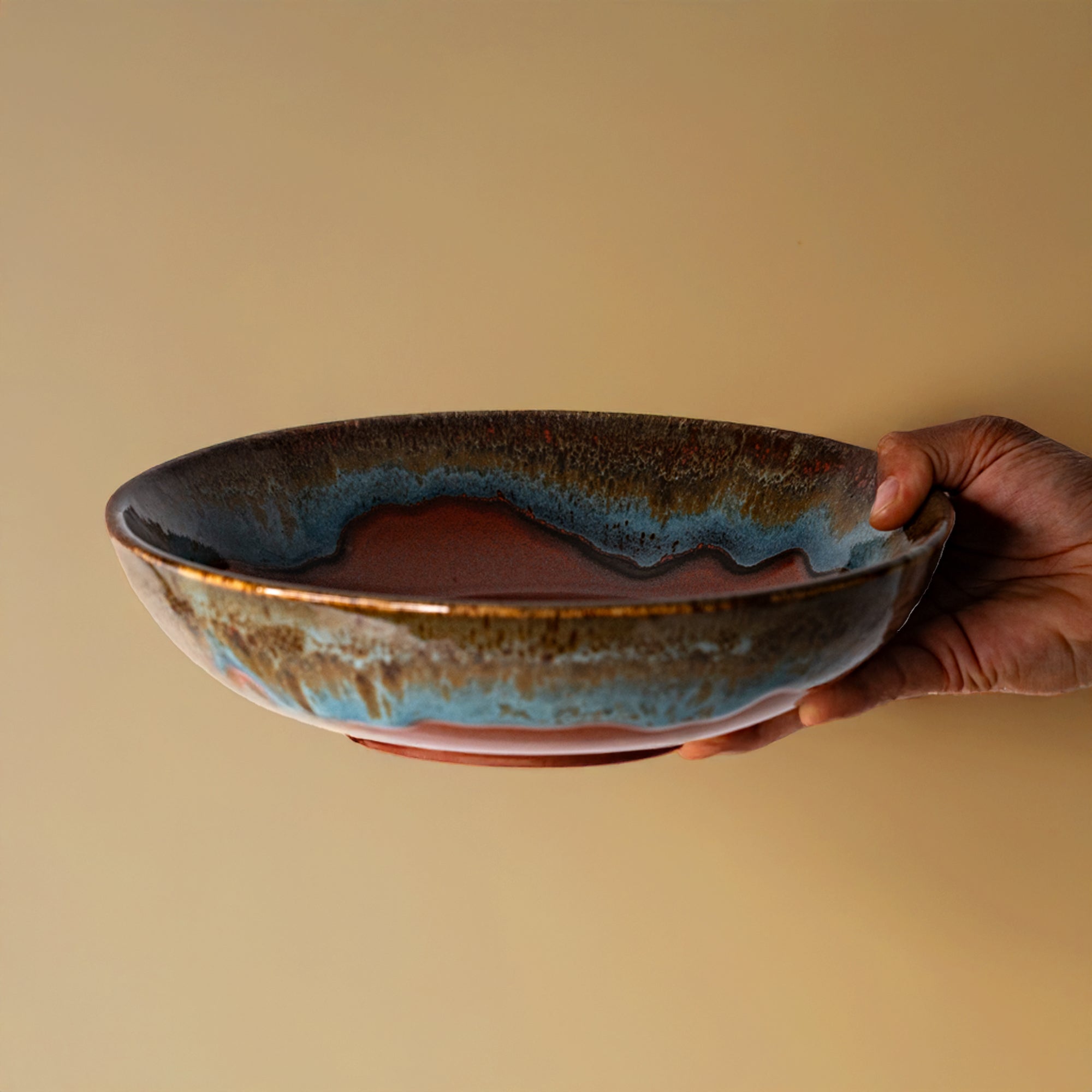 Pottery For The Planet Serving Bowl Gumnut