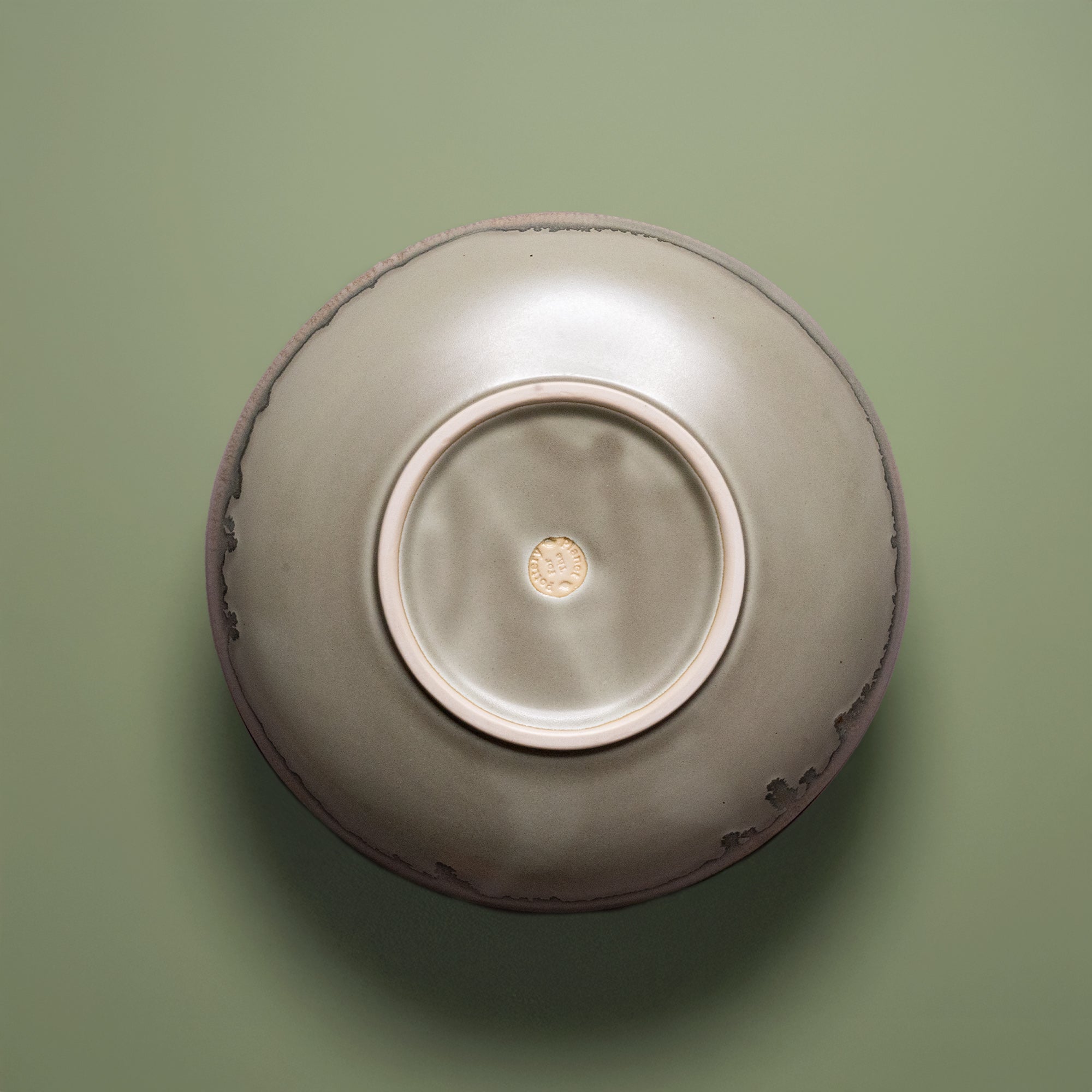 Pottery For The Planet Serving Bowl Rainforest Jasper