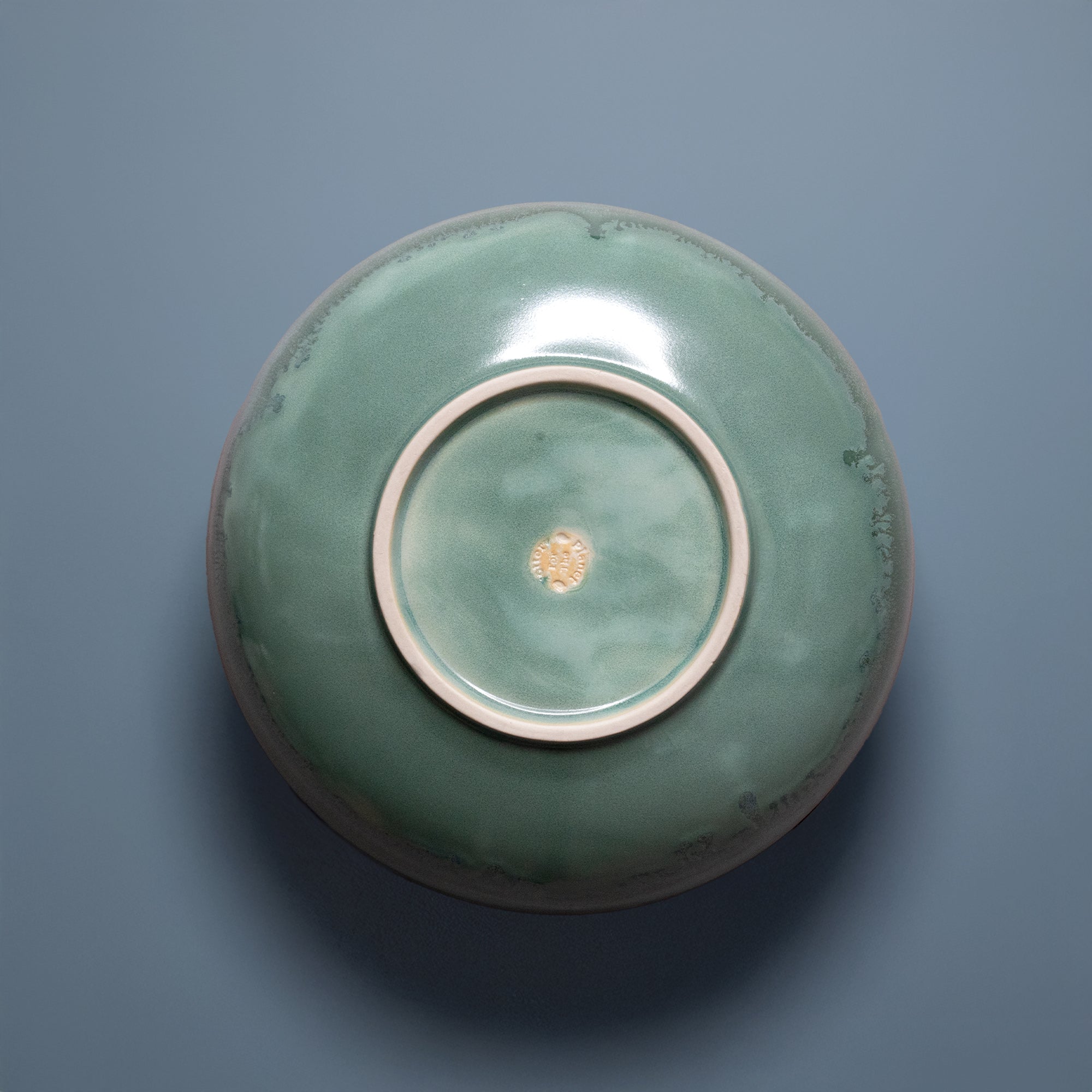 Pottery For The Planet Serving Bowl Ocean Jasper