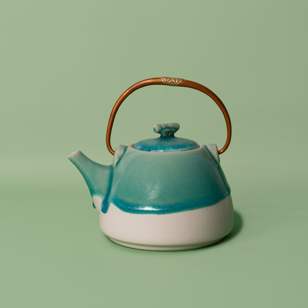 Pottery For The Planet Ceramic Teapot Alice Glacier