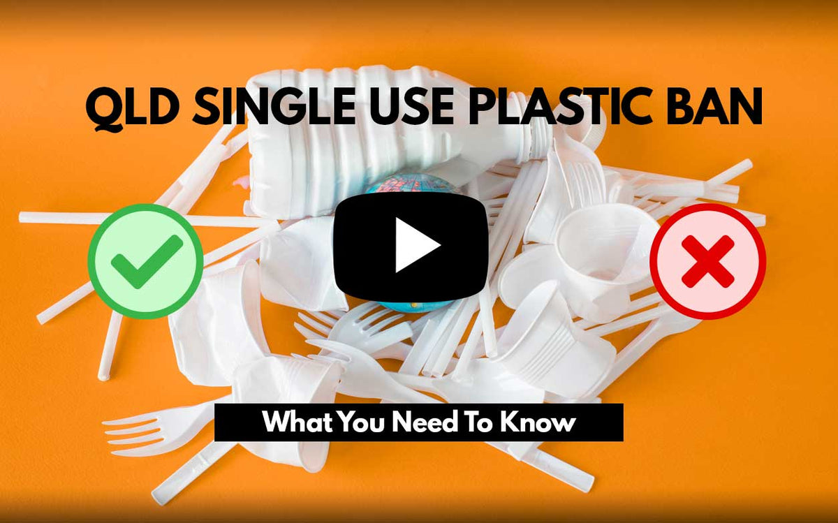 single use plastic ban information Queensland