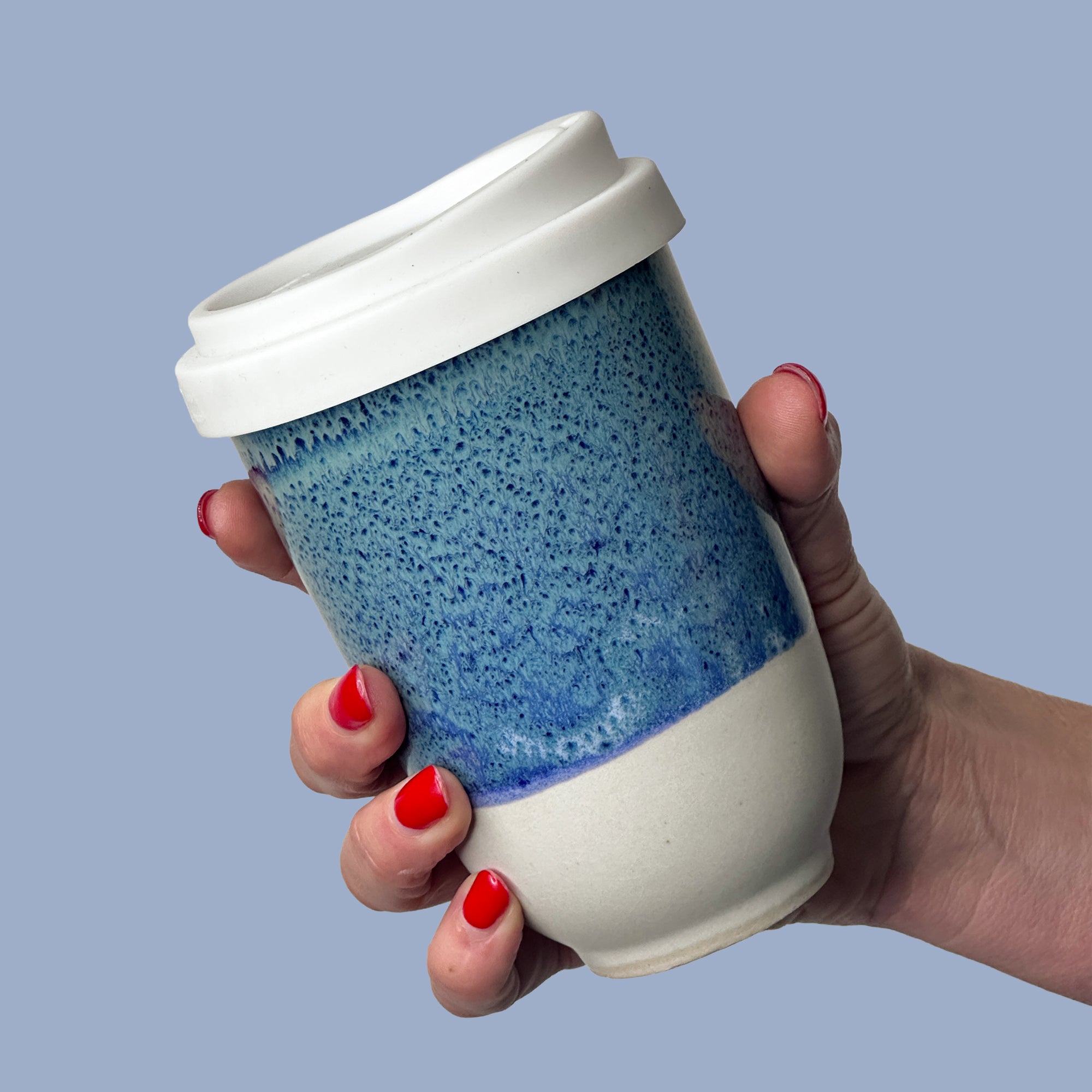 Tea Tree Bay Ceramic Travel Cup