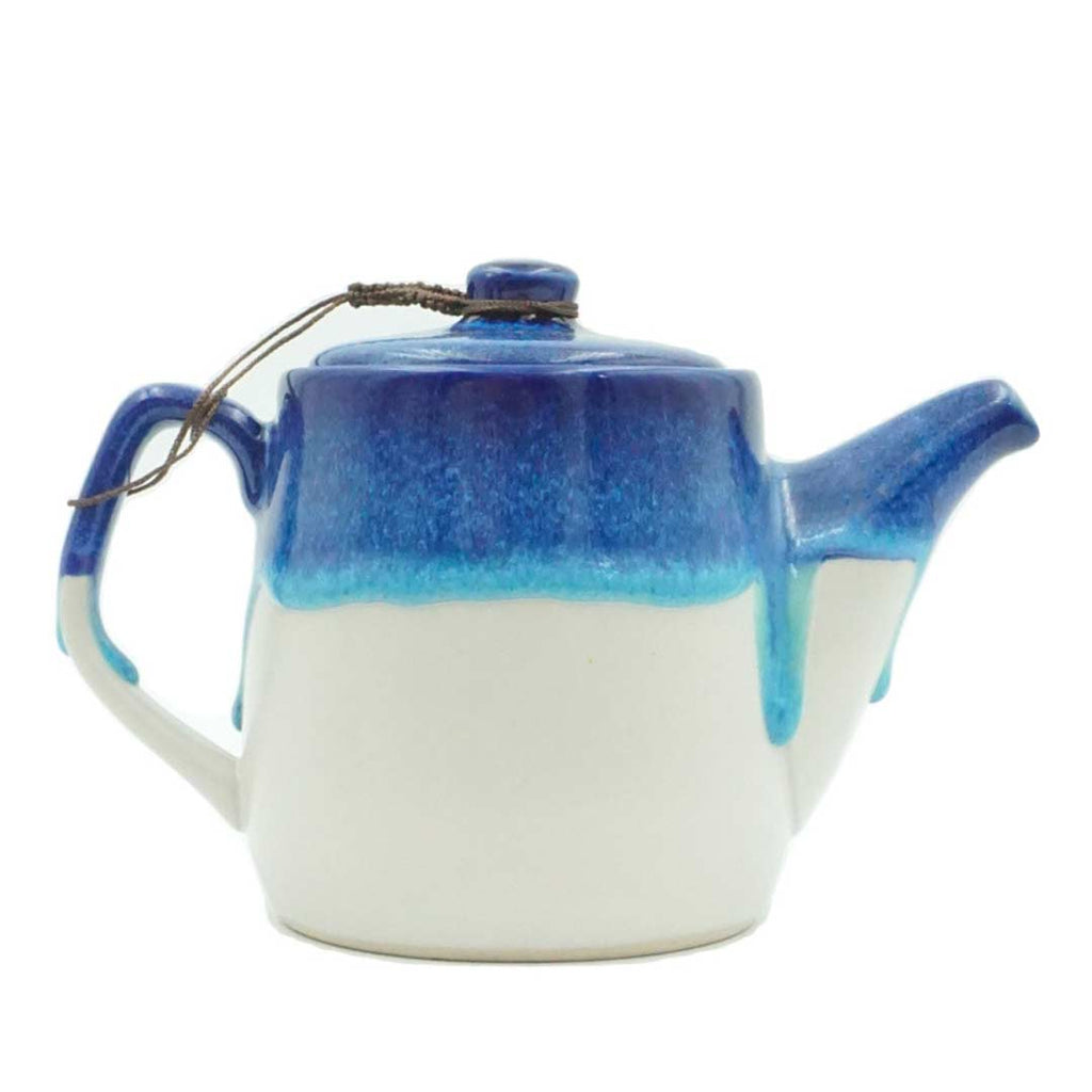 Pottery For The Planet Hansel Teapot Ocean Bliss