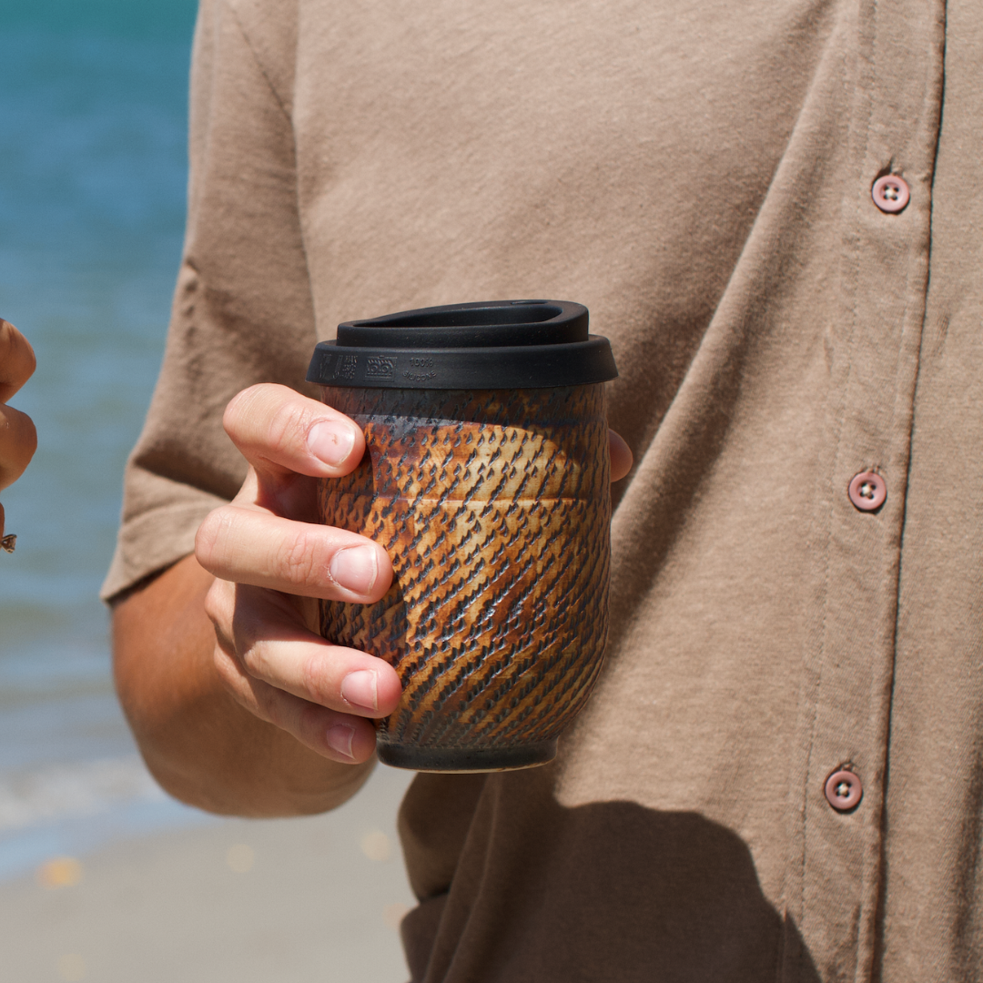 Pottery For The Planet Rustic Travel Cup