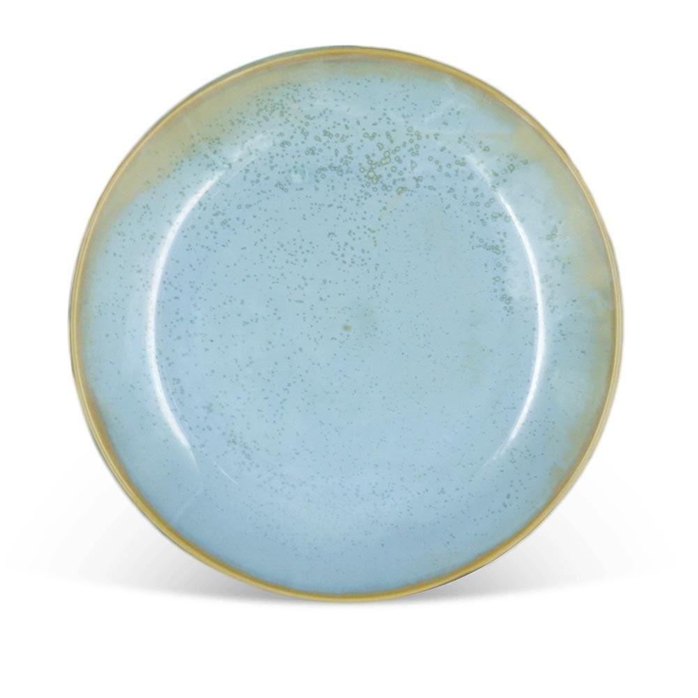Pottery For The Planet Serving Plate Ocean Jasper