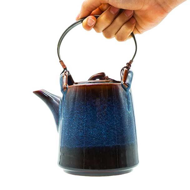 Pottery For The Planet Ceramic Teapot Mad Hatter Merlin