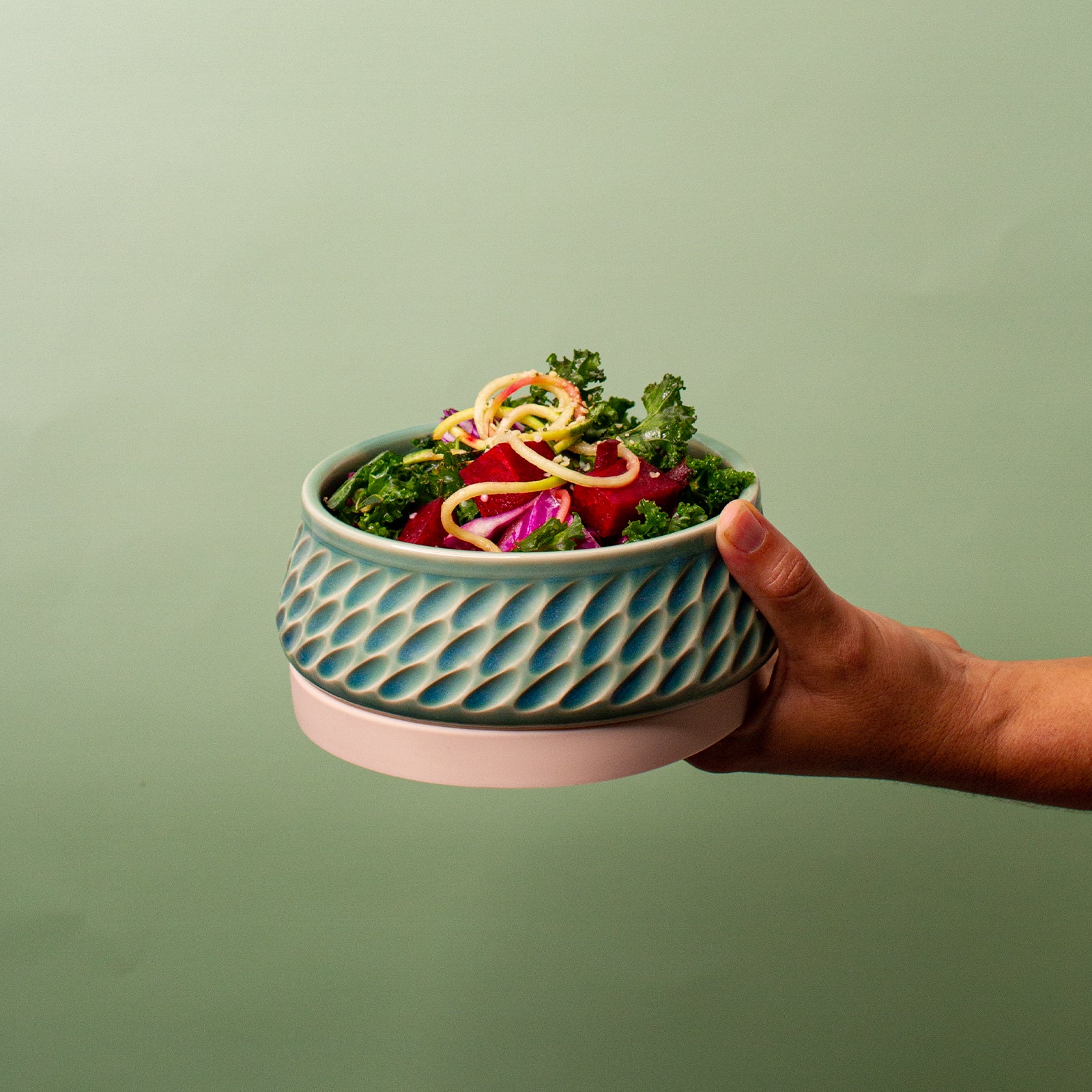 Pottery For The Planet Sage Travel Bowl small