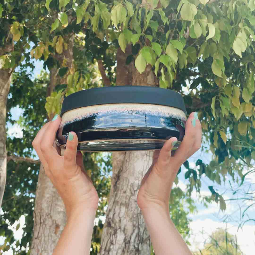 Love Potion Bowl Held near tree