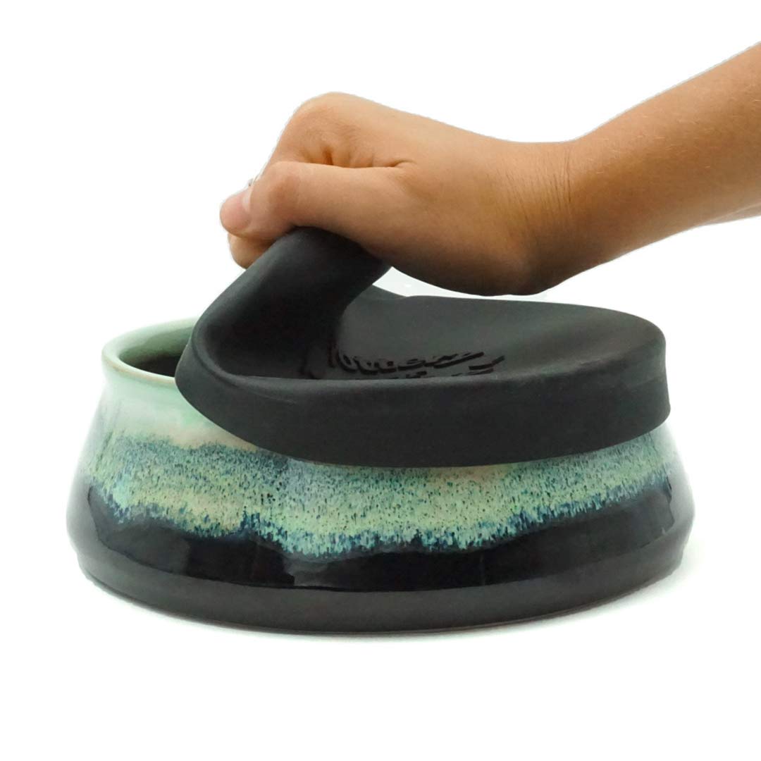 Pottery For The Planet Travel Bowl Sexy Lime Large Open