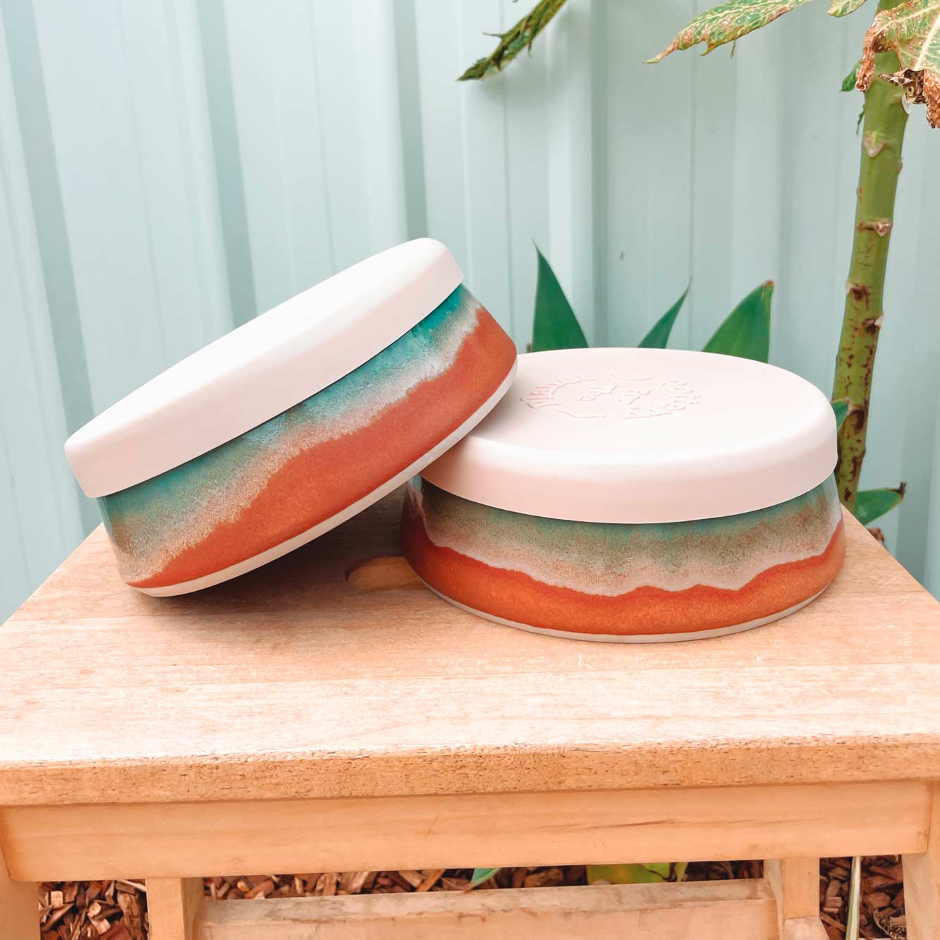 Pottery For The Planet Bowls Coral Dreaming Moodshot