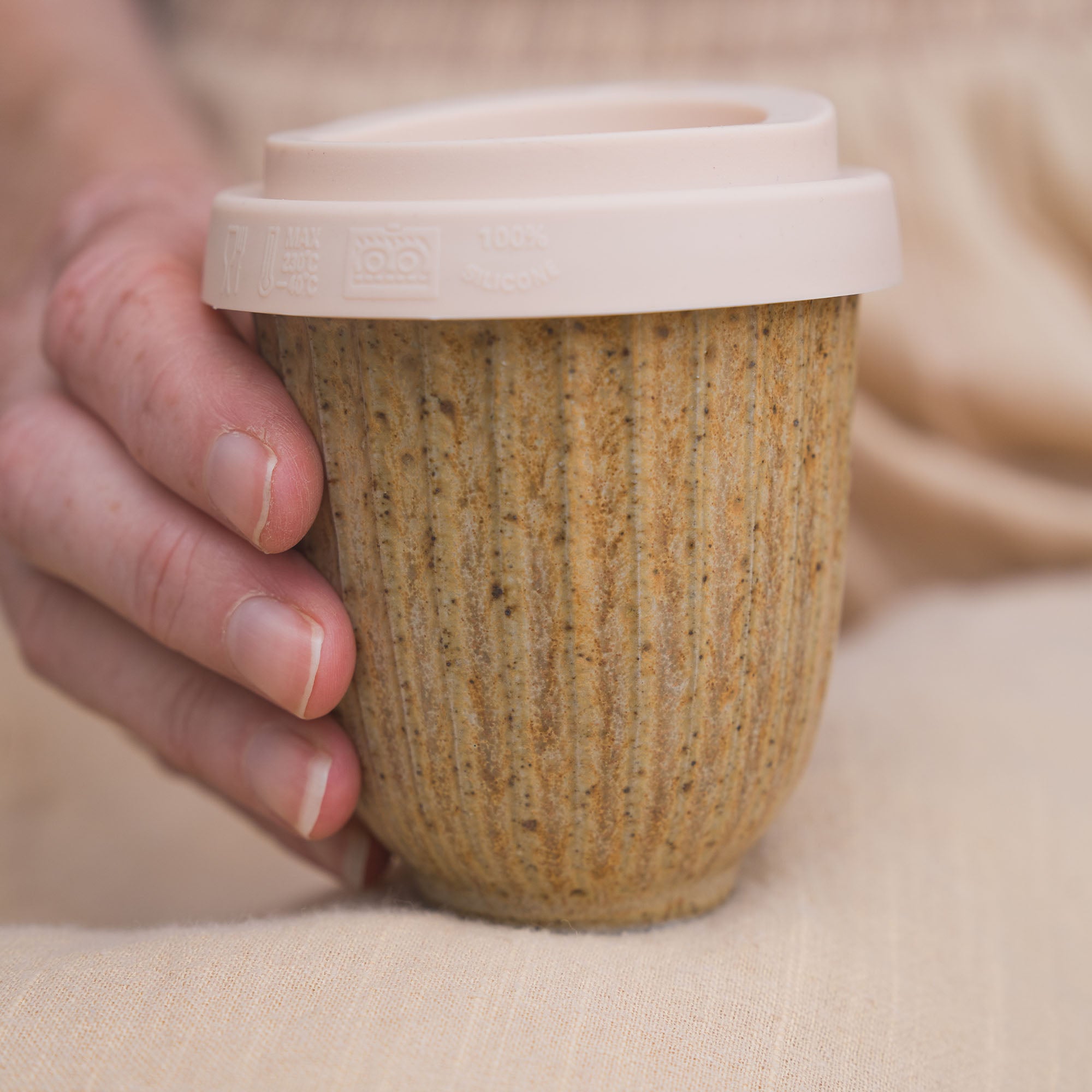 Lost In New York Fluted Travel Cup