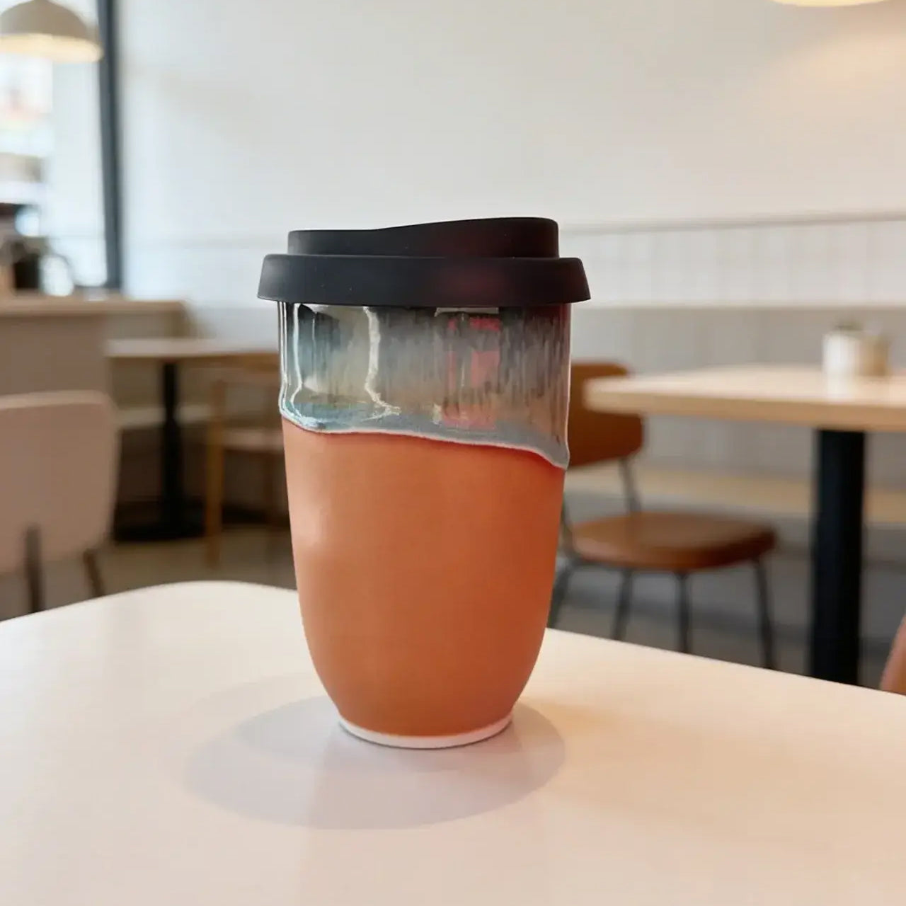 Midnight On Mars Ceramic Travel Cup
