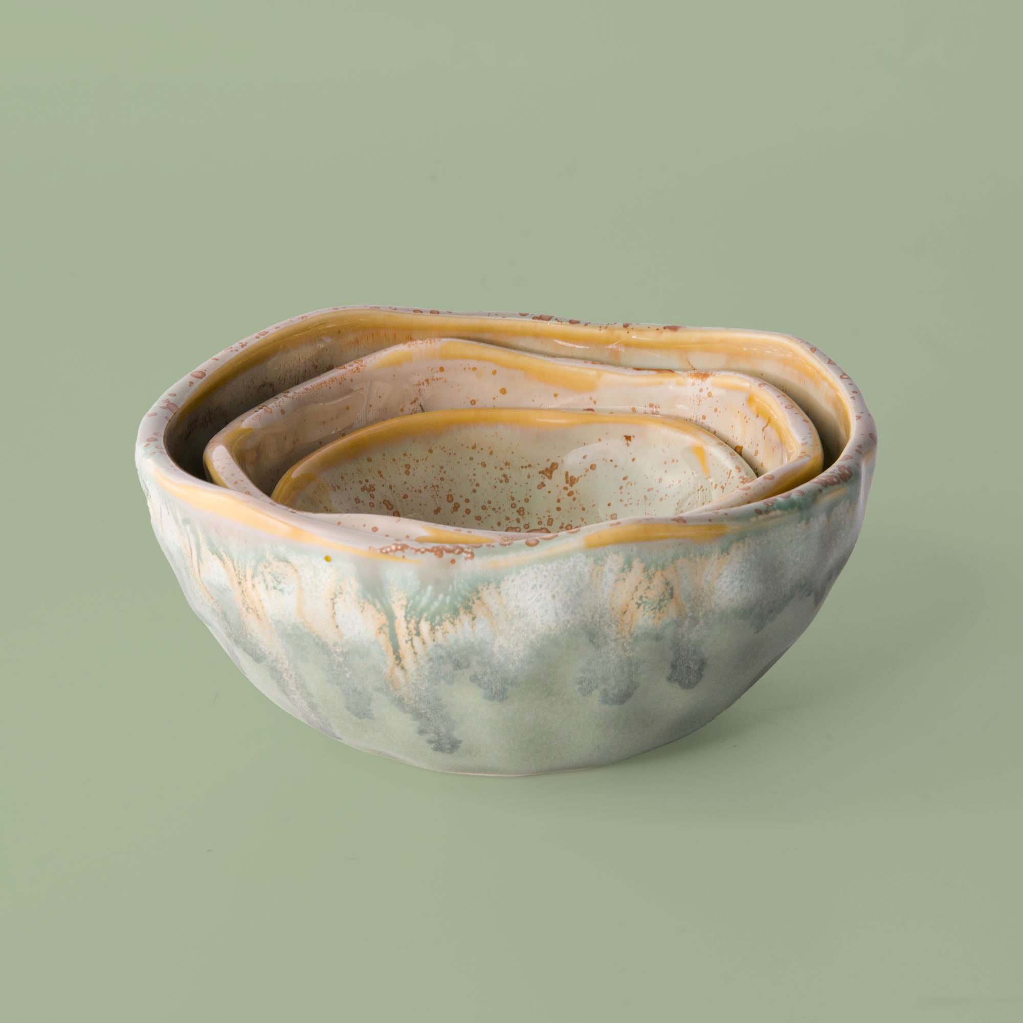 Rainforest Jasper Nesting Set