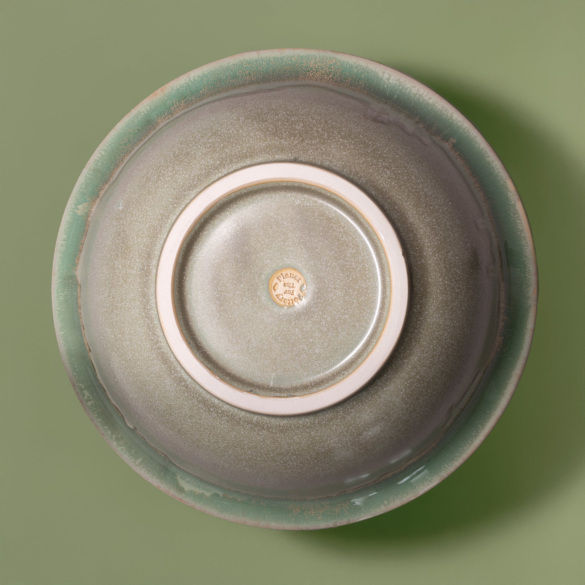 Potter For The Planet Salad Bowl Rainforest Jasper