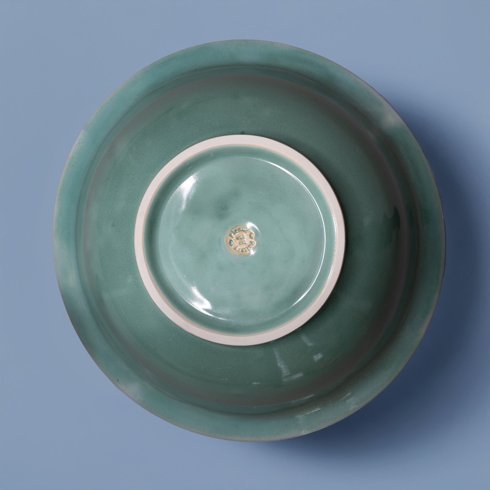 Potter For The Planet Salad Bowl Ocean Jasper