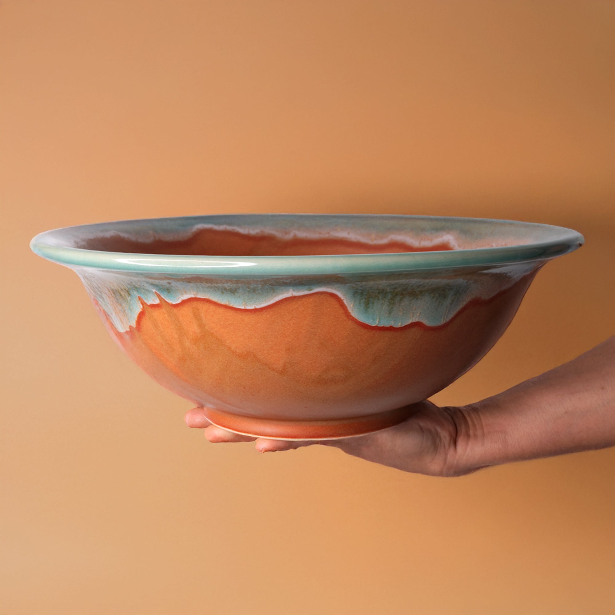 Potter For The Planet Salad Bowl Coral Dreaming