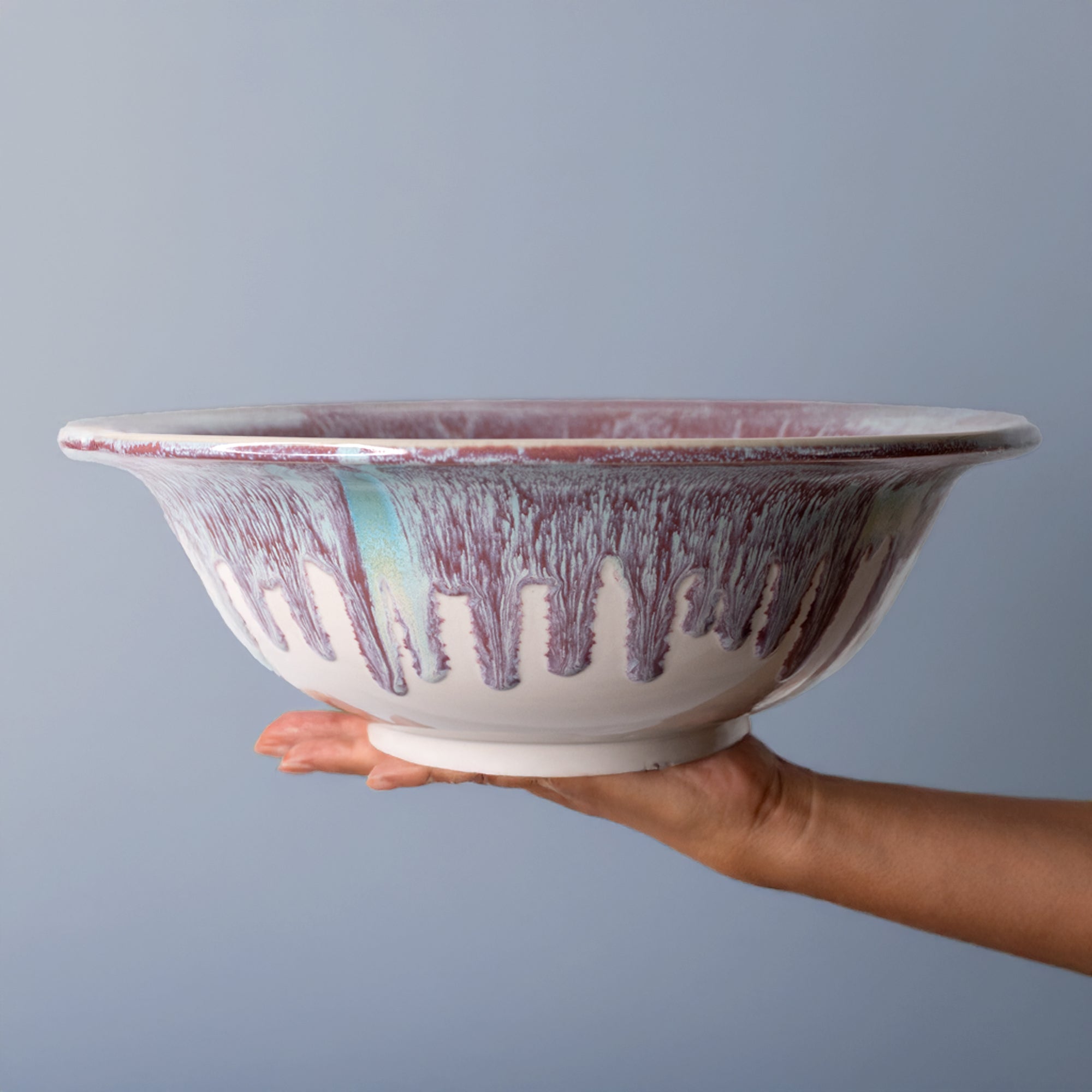 Pottery For The Planet Salad Bowl Angelic