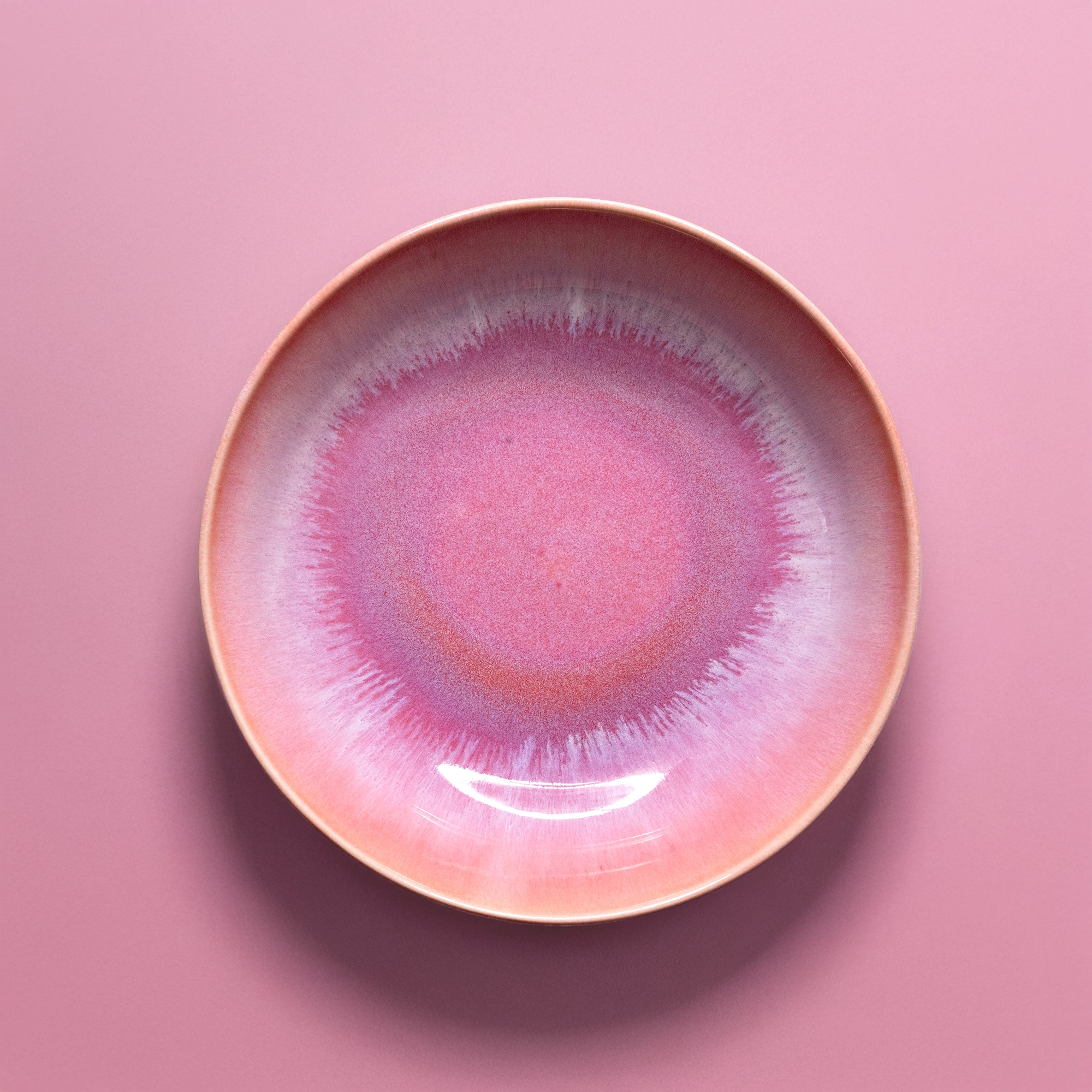 Pottery For The Planet Serving Bowl Raspberry Beret