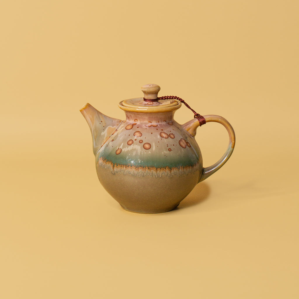 Pottery For The Planet Ceramic Teapot Small Beth Rainforest Jasper