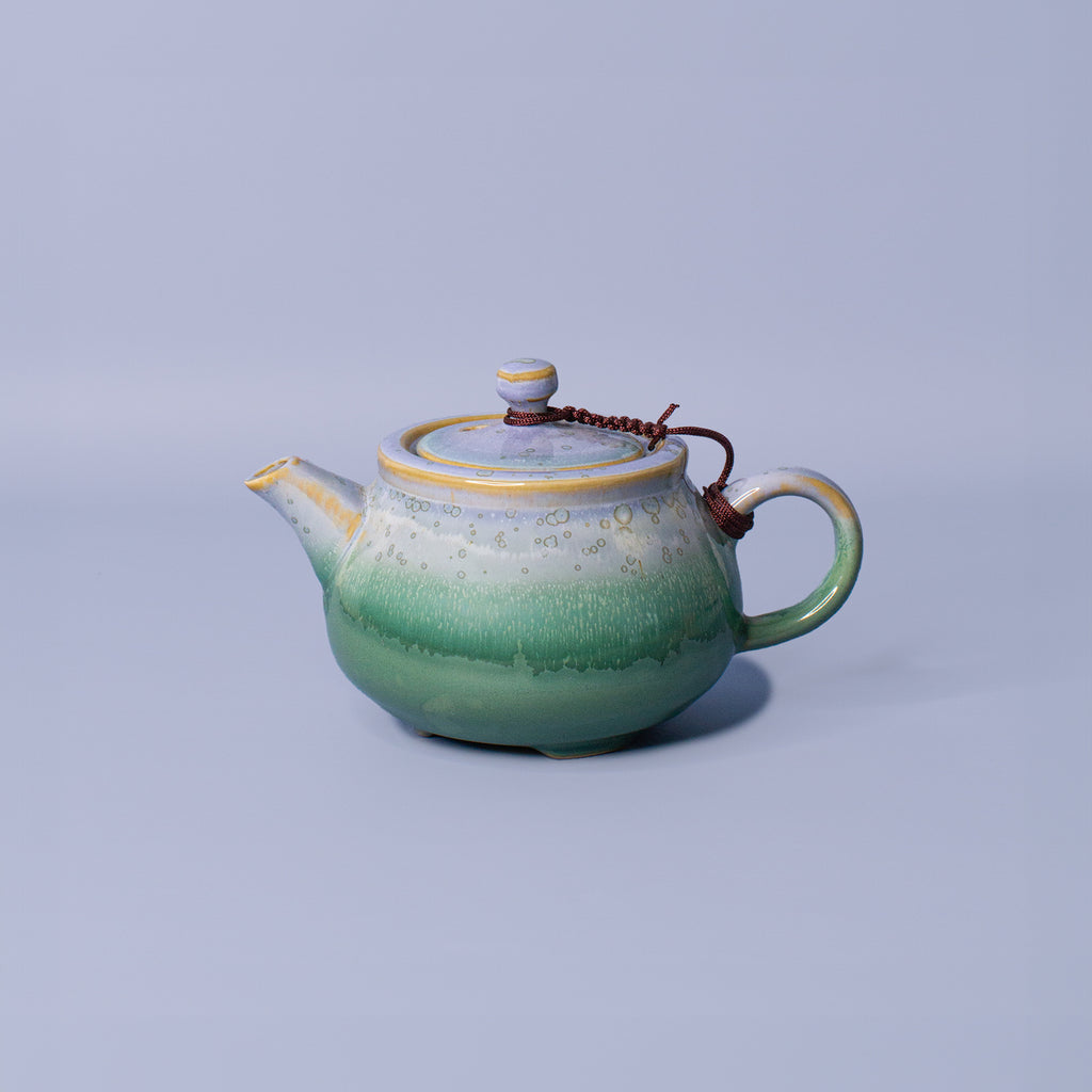 Pottery For The Planet Teapot Tinkerbell Ocean Jasper
