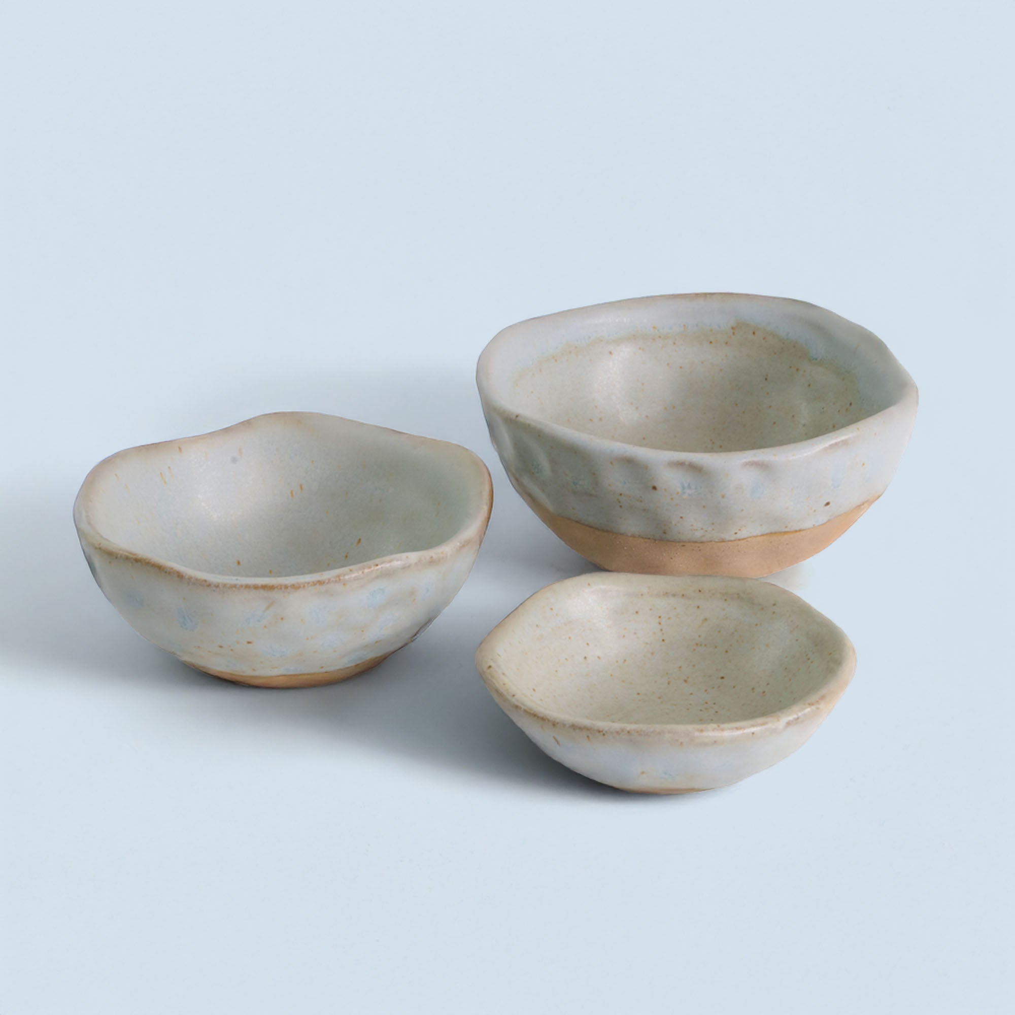 Nesting Bowl set in Silvermist