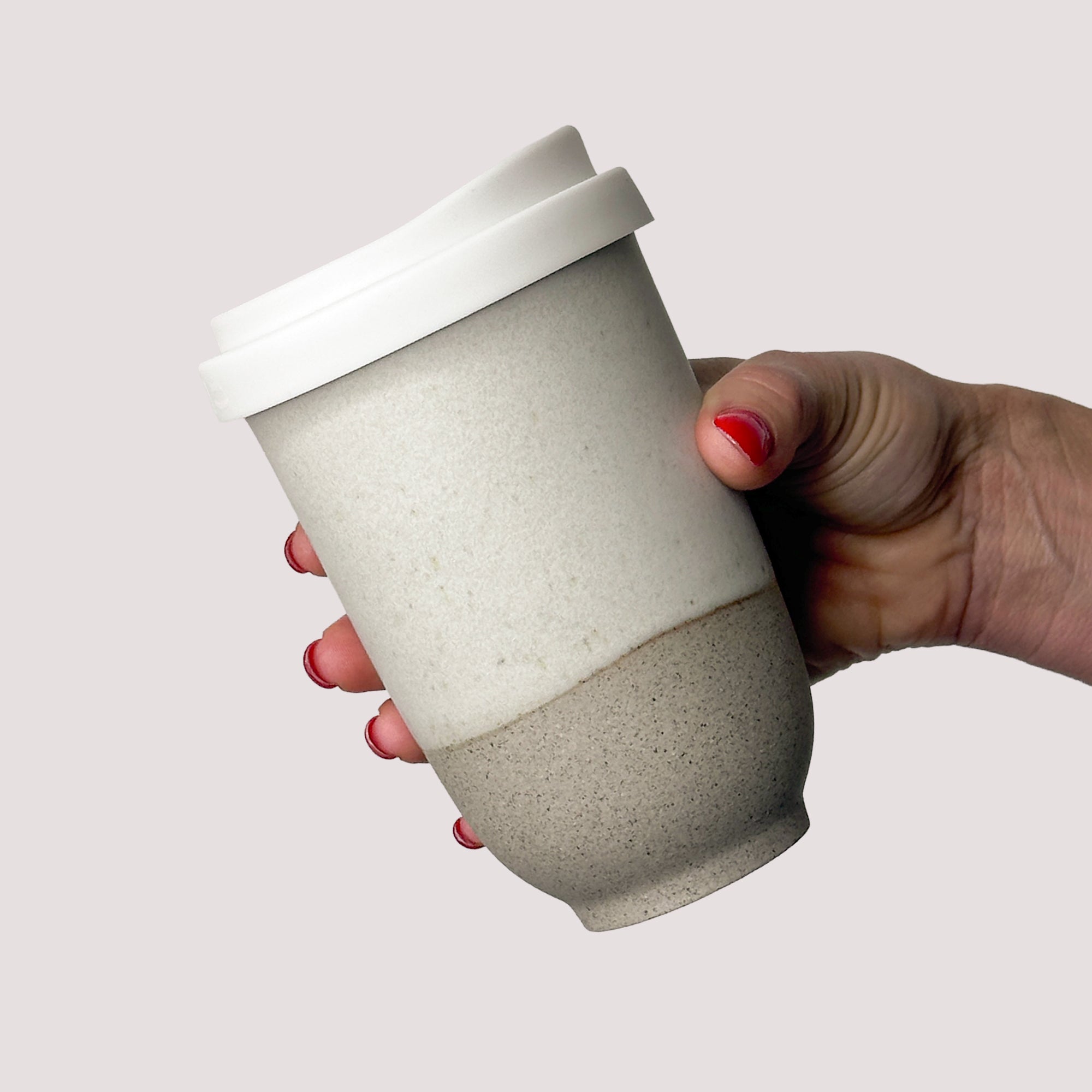 Sandy Ceramic Travel Cup