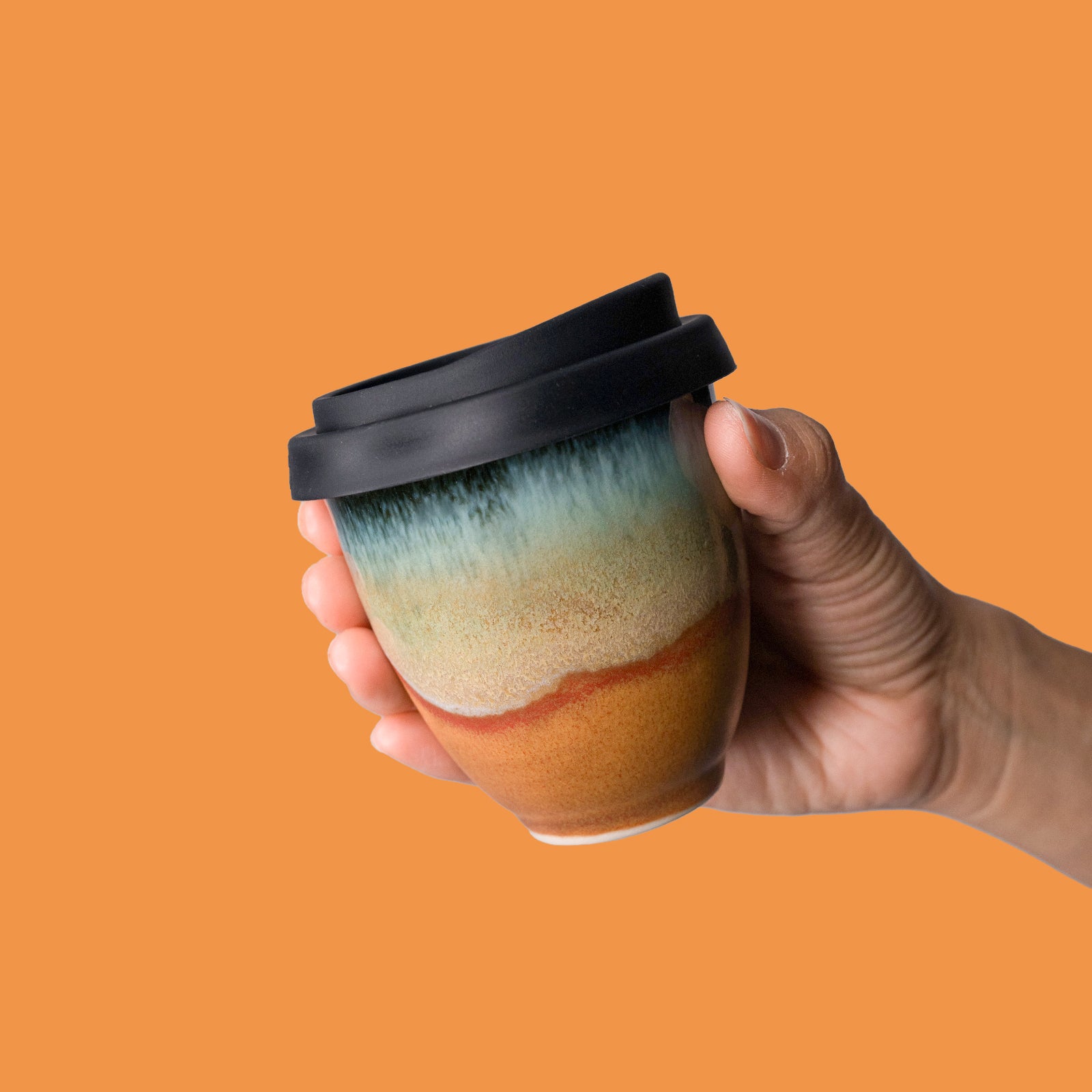 Midnight On Mars Ceramic Travel Cup