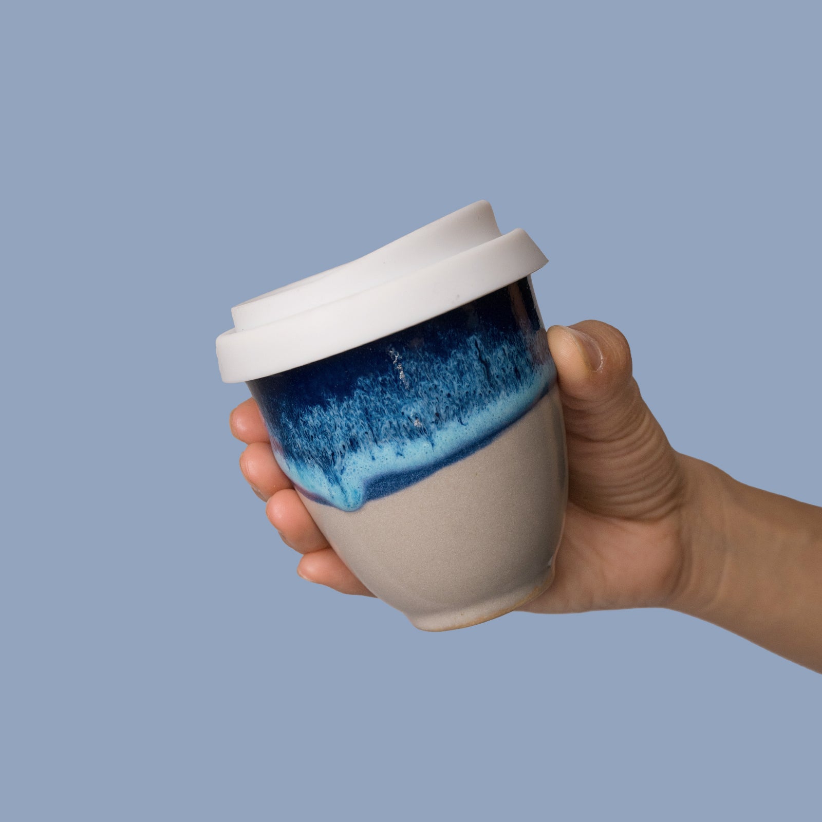 Ocean Bliss Ceramic Travel Cup