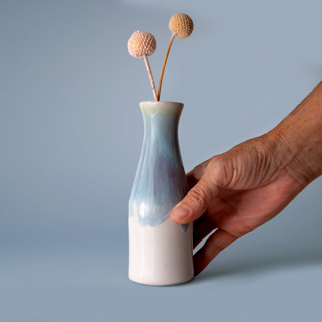 とーちゃん様専用】 BLUE PALMETTE VASE ブルーパルメッテ ベース