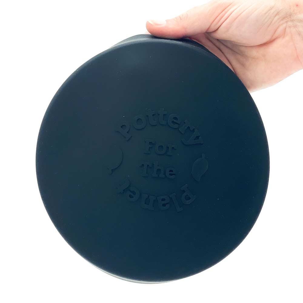 Pottery For The Planet Bowls Lid black Large