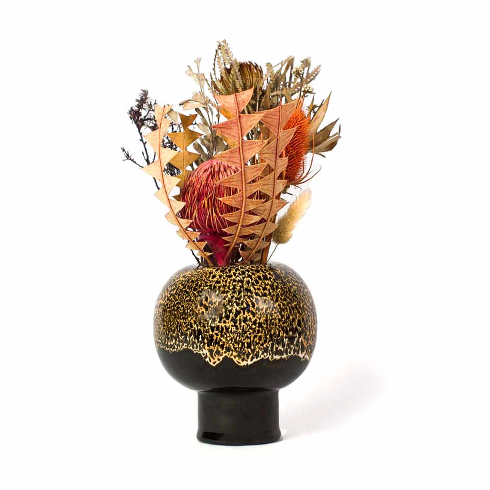 Cougar Ceramic Vase