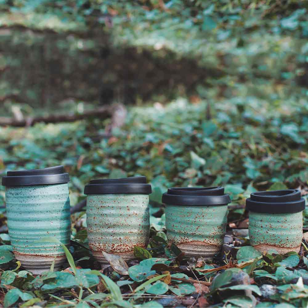 Travel Cup Small 240ml Assorted - Pottery for the Planet main image 0