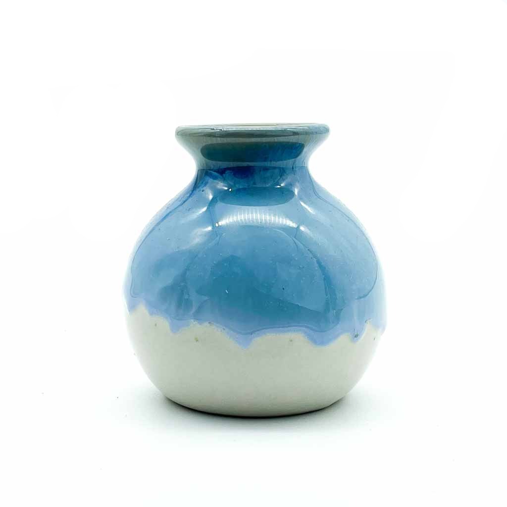 Light Blue Pottery Vase