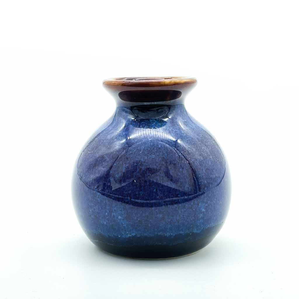 Dark Blue Pottery Vase