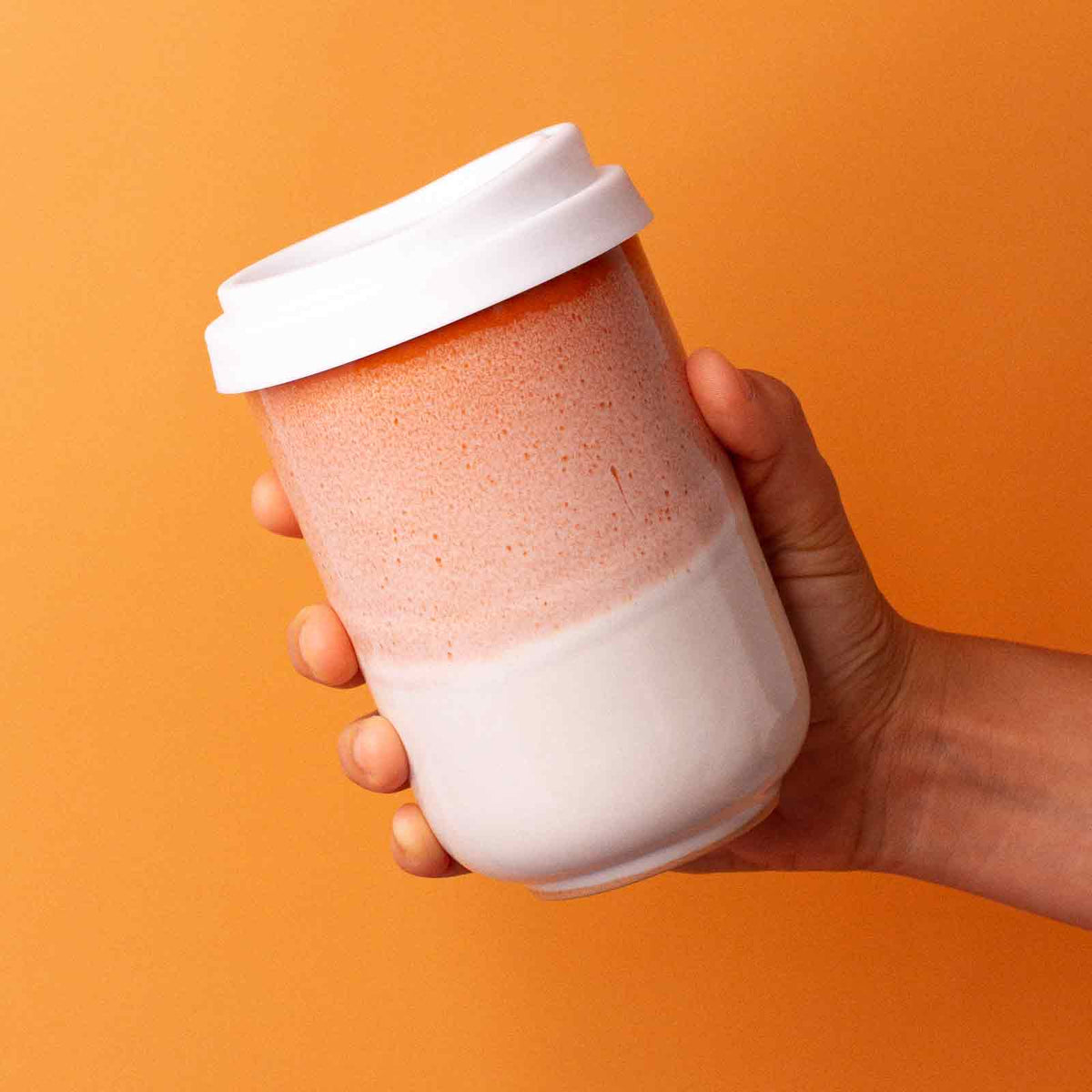 Iced Coffee Cup Reusable & Handmade Pottery For The