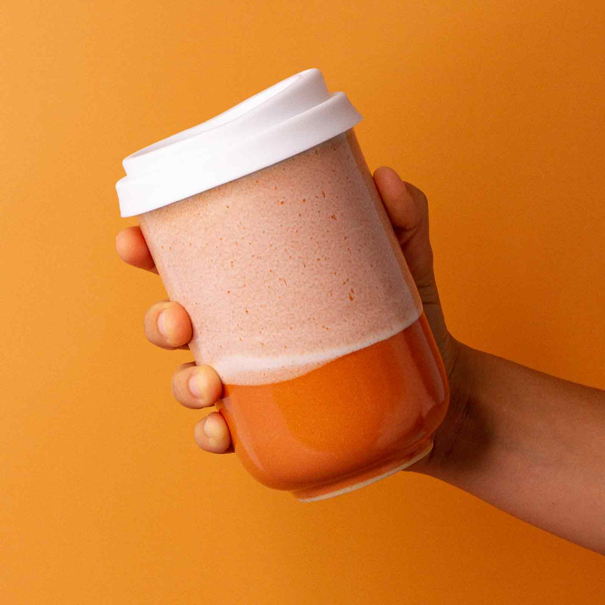 Iced Coffee Cup Reusable & Handmade Pottery For The