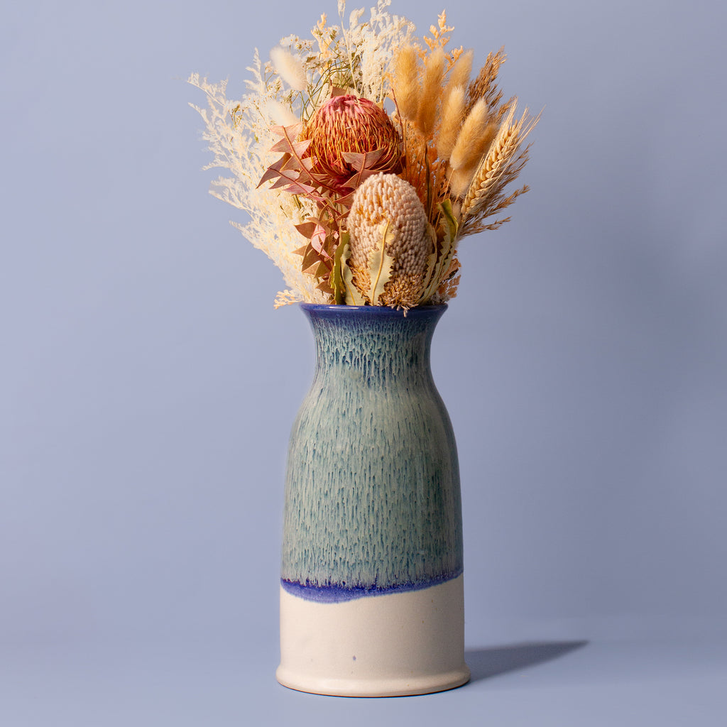 Blue and White Ceramic vase