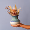 Ocean Inspired Tea Tree Bay Ceramic Vase